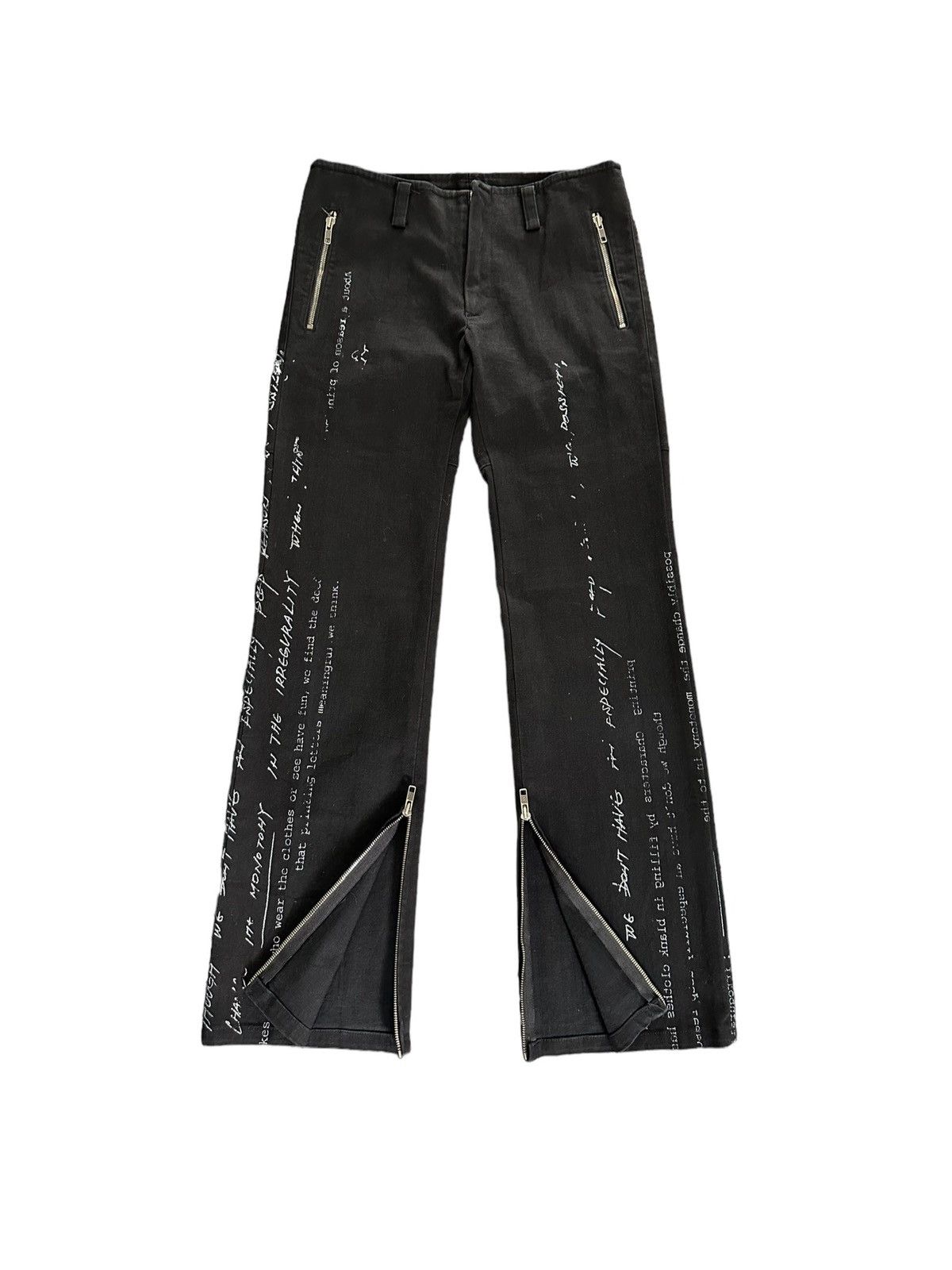 image of Archival Clothing x Avant Garde Archival Dirge By Bajra Japan Black Life Fashion, Men's (Size 30)