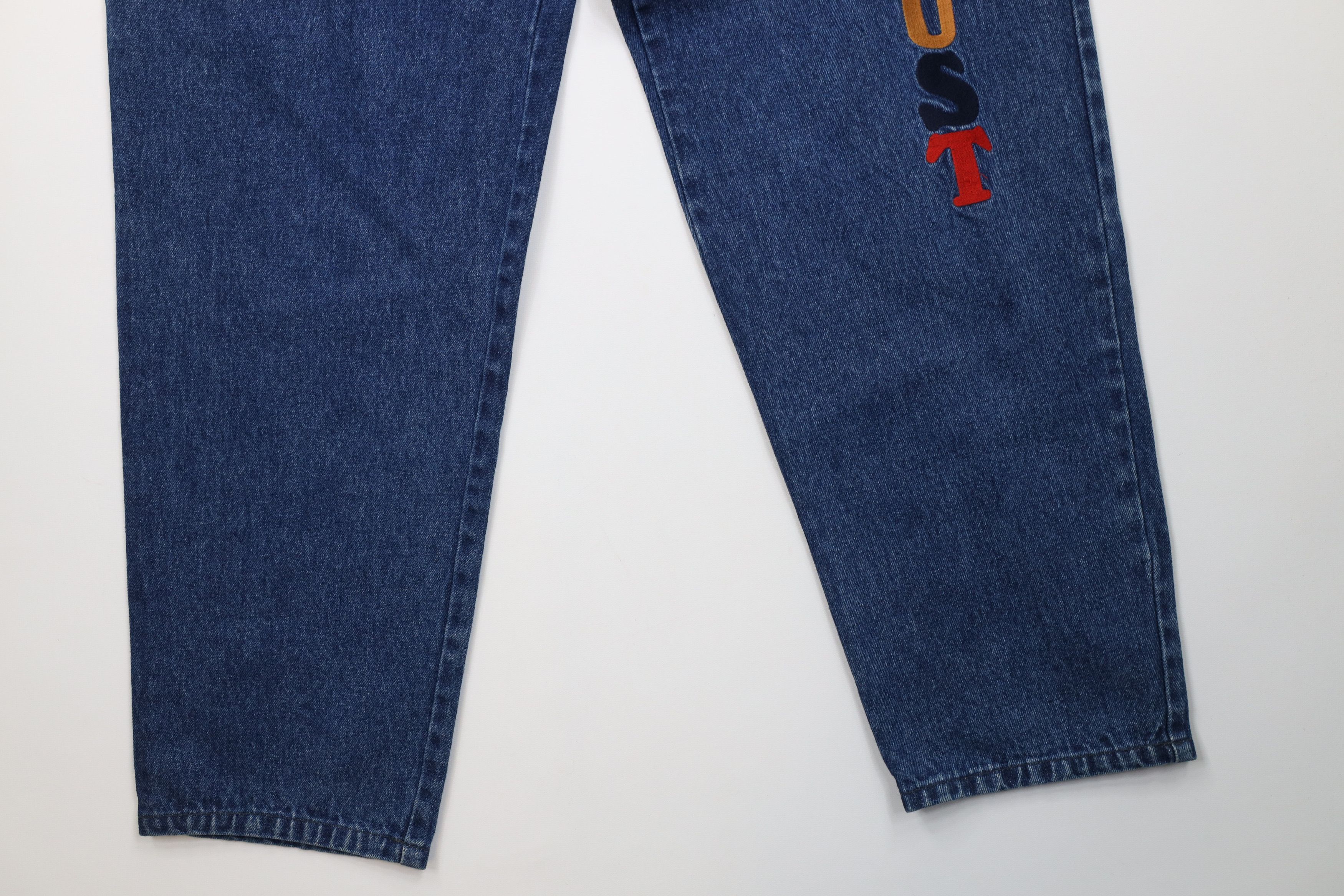Vintage Deadstock Vintage 90s Streetwear Skateboard Jeans 8 Ball Size US 33 - 4 Thumbnail