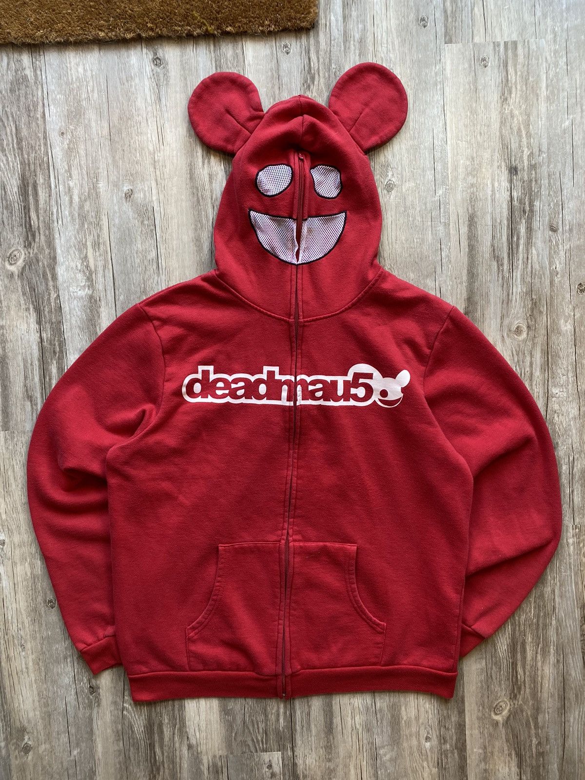 Band Tees × Streetwear × Vintage Vintage Y2K Deadmau5 Mouse Ears 