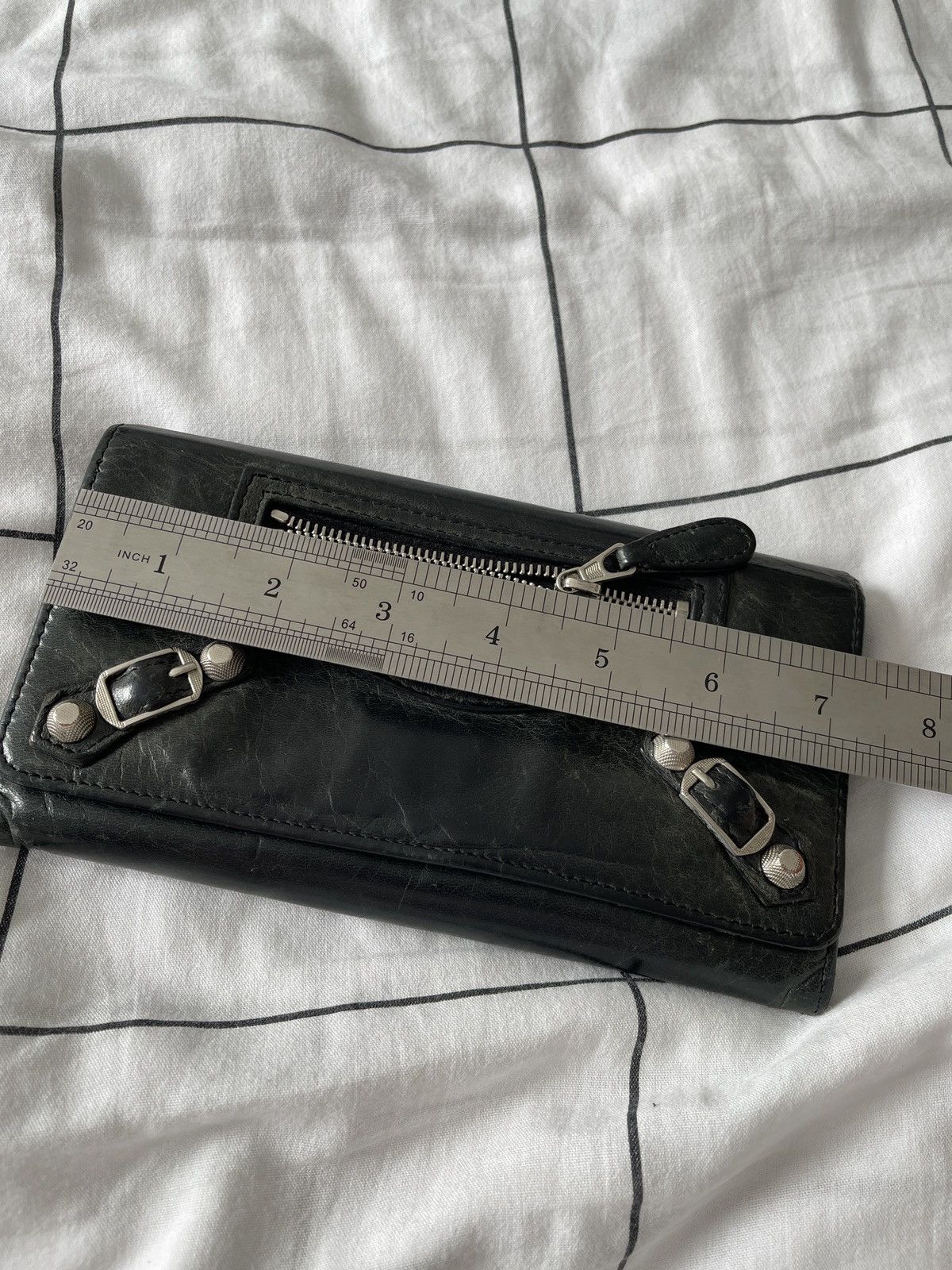 Balenciaga Balenciaga Portefeuille Classic Continental City Wallet Size ONE SIZE - 17 Thumbnail