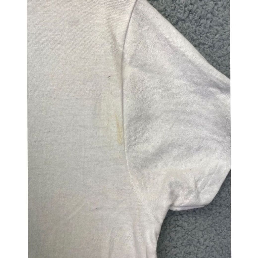 Vintage Shirt Womens L White God Good All The Time Women Cotton Tee Ladies Fire NEW Size L / US 10 / IT 46 - 5 Thumbnail
