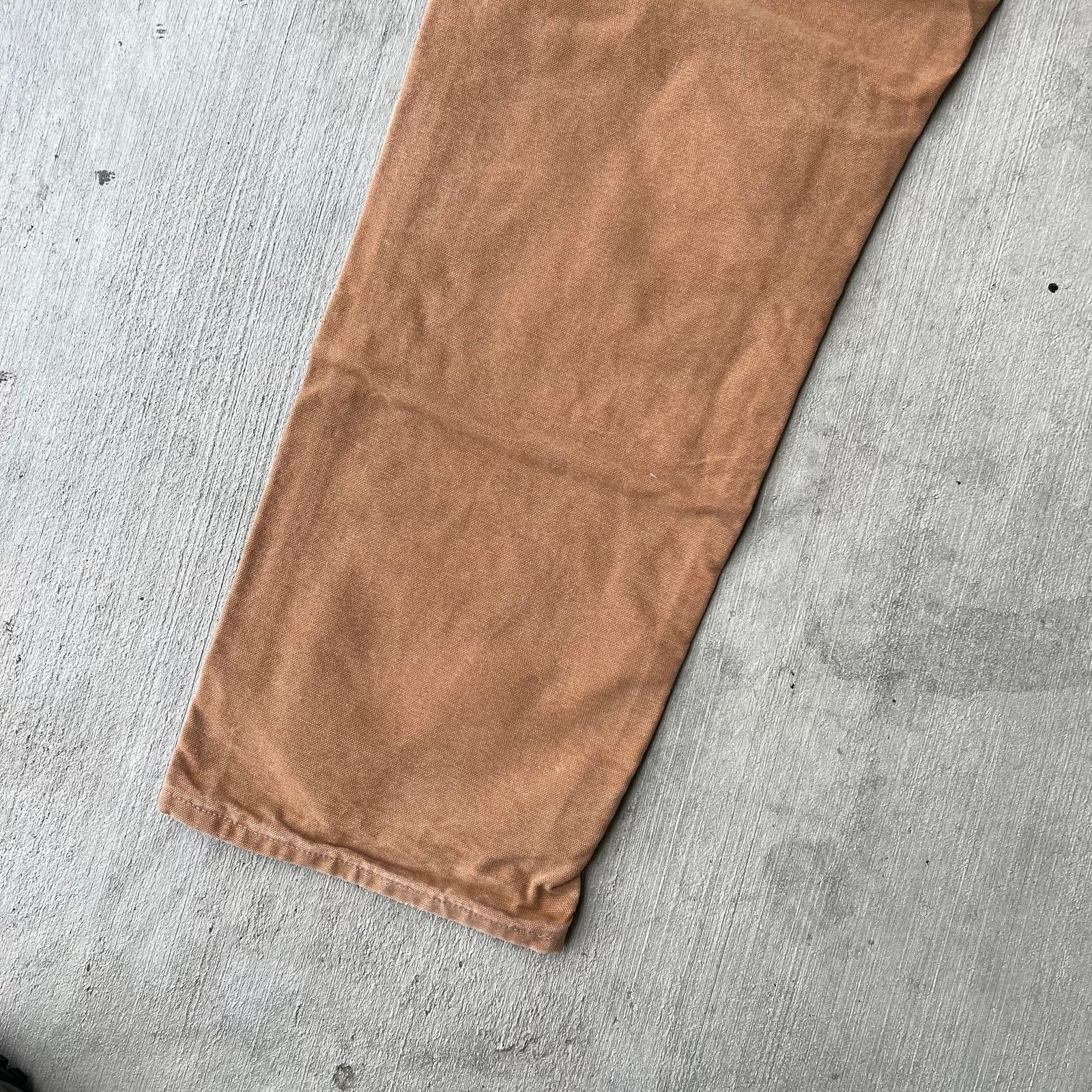 Carhartt × Vintage Carhartt brown double knee work wear carpenter pants Size US 31 - 11 Thumbnail
