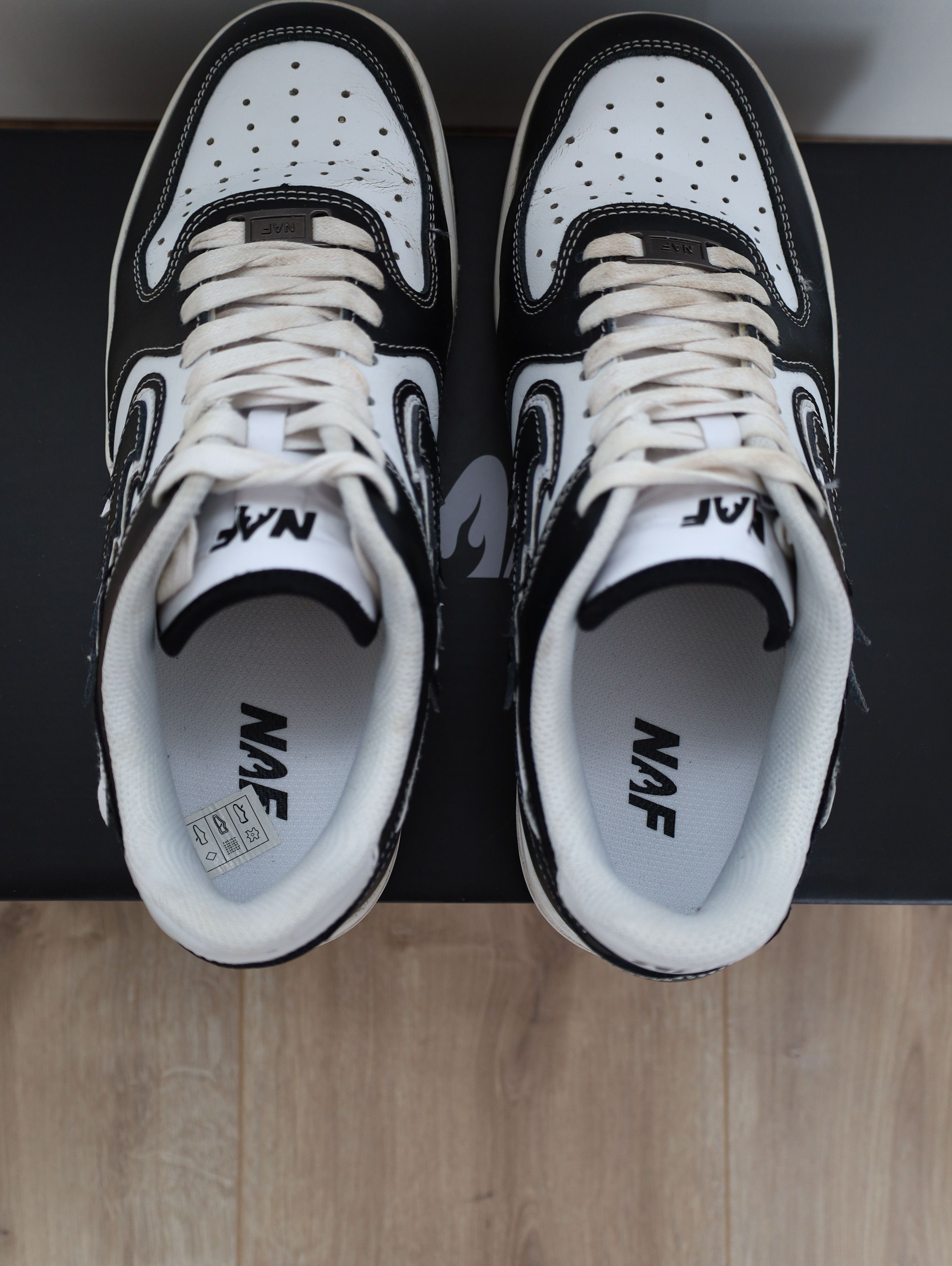 Other Naf Global Panda Custom Sneakers Size US 10.5 / EU 43-44 - 4 Thumbnail