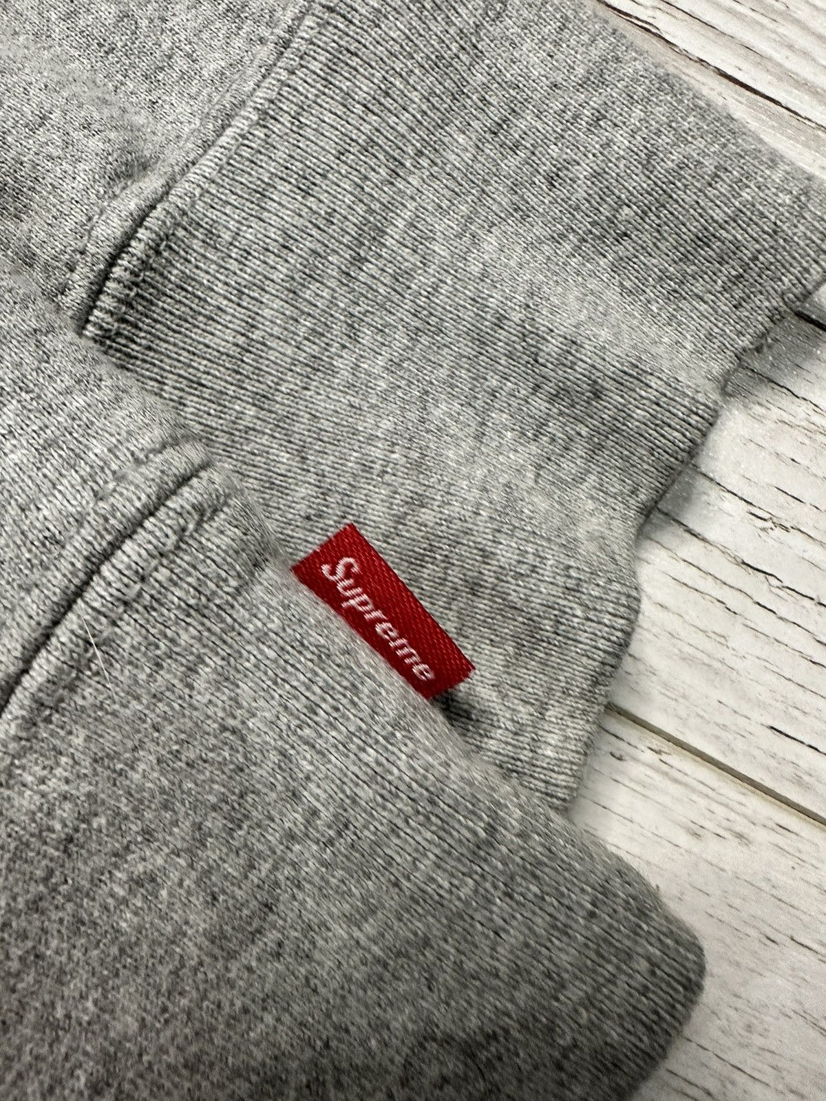 Supreme Supreme Stacked Crewneck Heather Grey Size US M / EU 48-50 / 2 - 7 Thumbnail