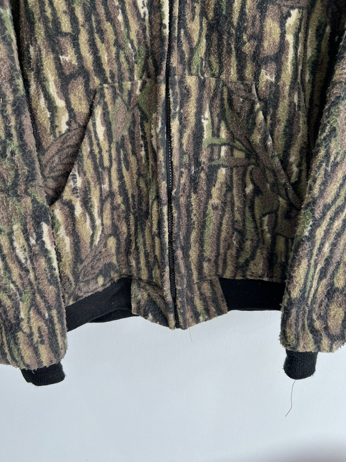 Mossy Oaks Vintage Camo Mossy Mossy Oaks Fleece Zip Up Hoodie sweater Size US XXL / EU 58 / 5 - 4 Thumbnail
