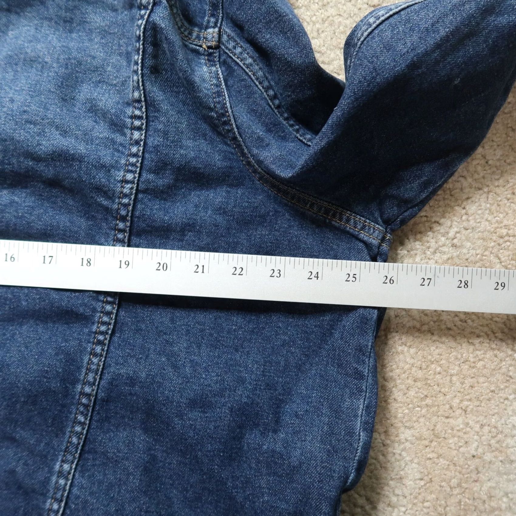 Denime VINTAGE not? (no) Size L / US 10 / IT 46 - 7 Thumbnail