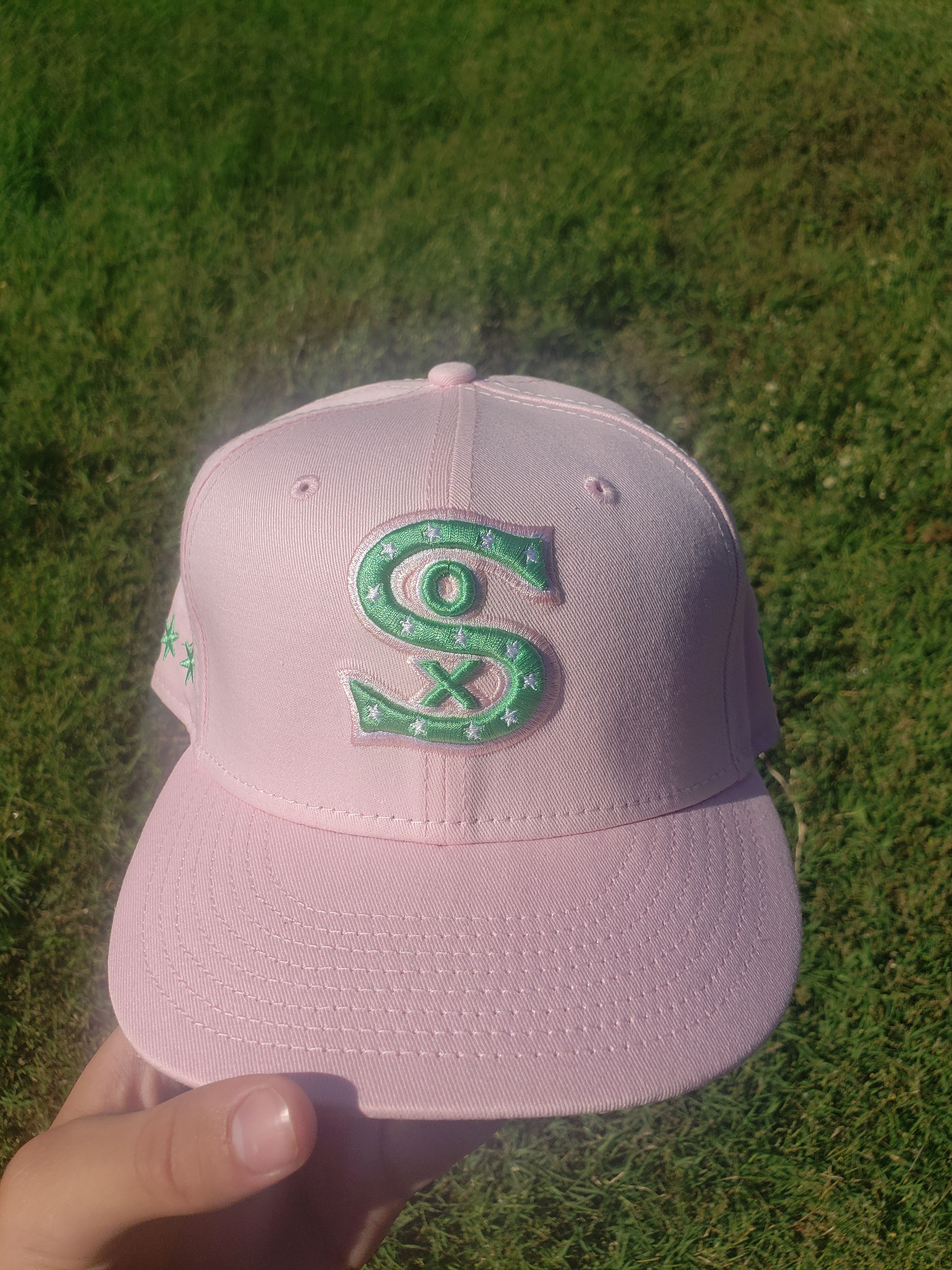 New Era White Sox New Era 59Fifty Guava Hat - Size 7 Size ONE SIZE - 1 Thumbnail