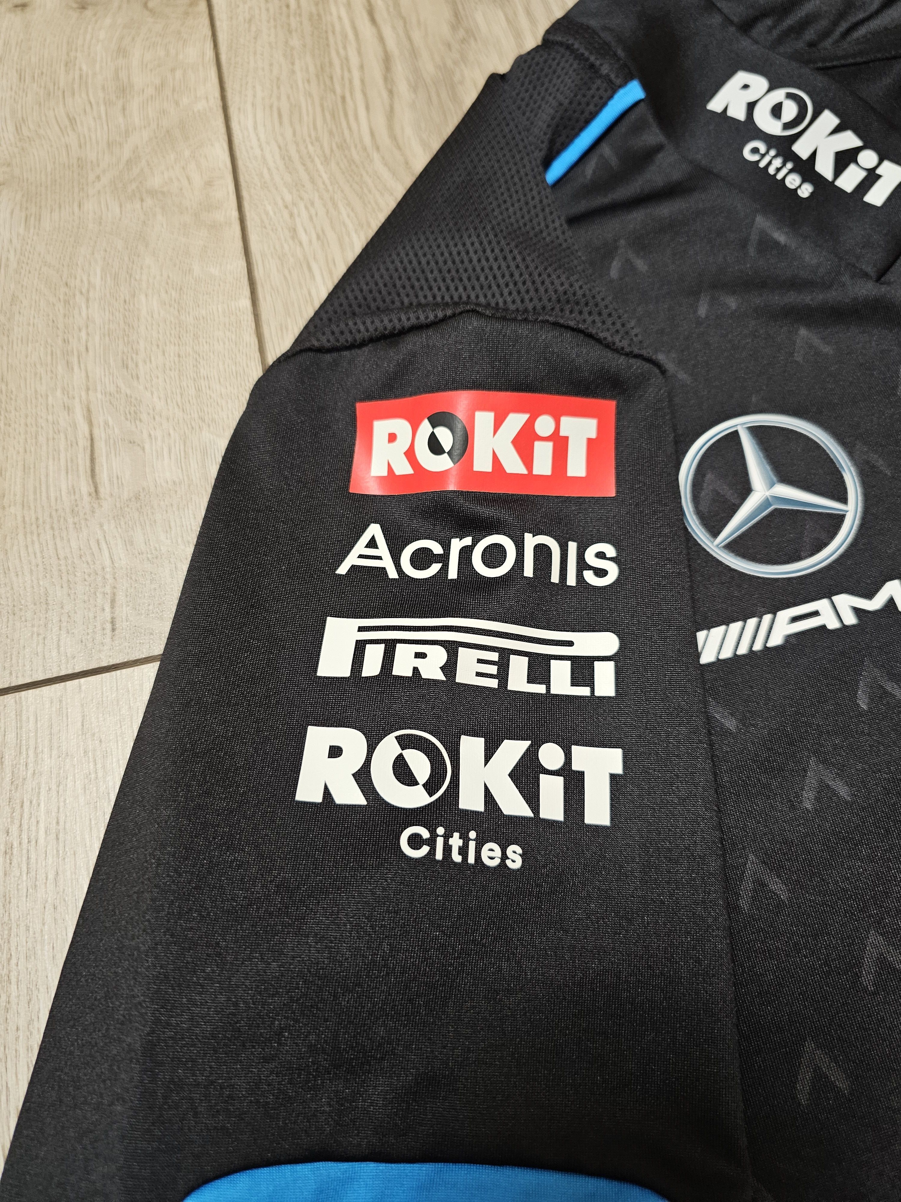Formula 1 WILLIAMS RACING SHIRT AMG JERSEY F1 TEAM OFFCIAL JERSEY Size US L / EU 52-54 / 3 - 5 Thumbnail