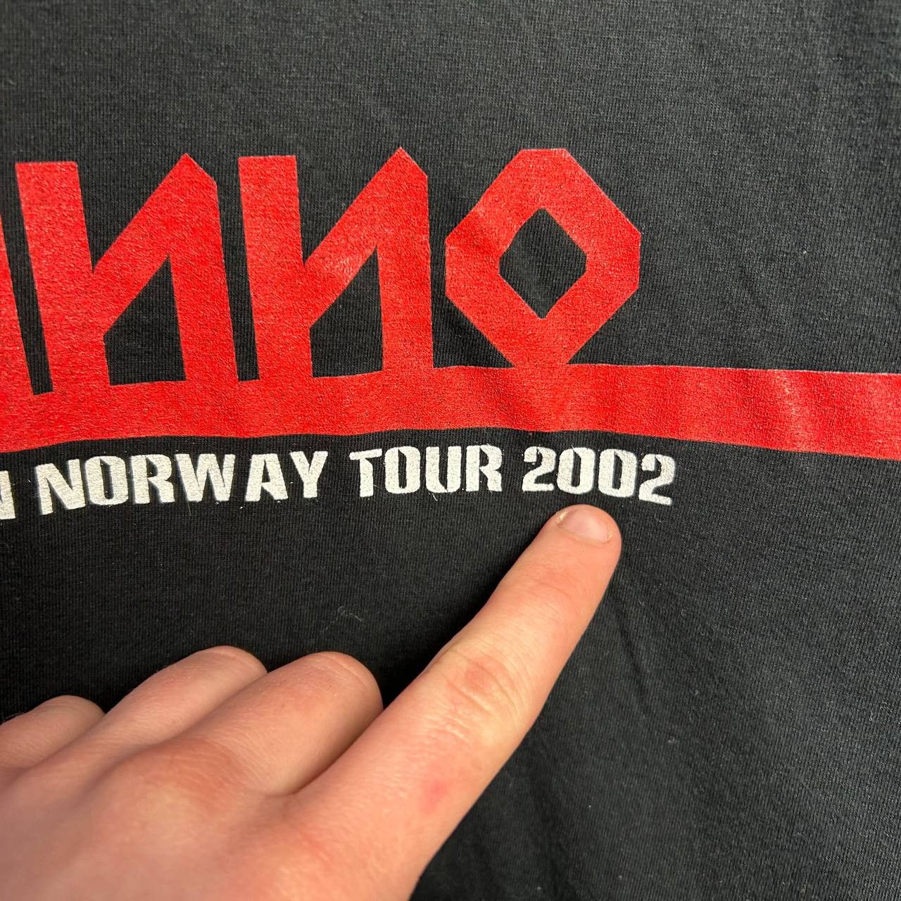 Band Tees Vintage Paul Dianno Iron Maiden 2002 tour rock band tee Size US L / EU 52-54 / 3 - 4 Thumbnail