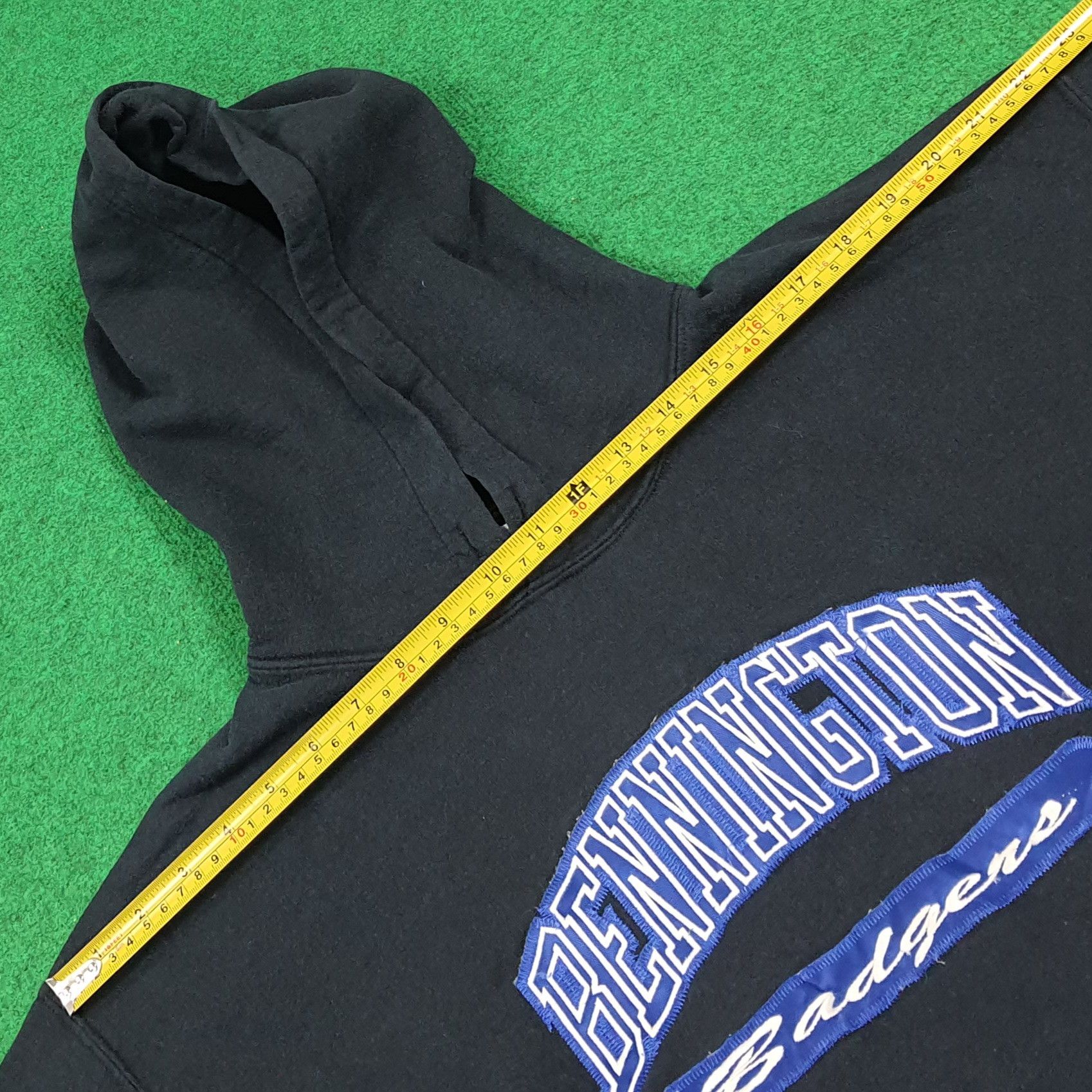 Vintage Vintage Benington Badgers 90s Collegiate Hoodie C284N15 Size US M / EU 48-50 / 2 - 10 Thumbnail
