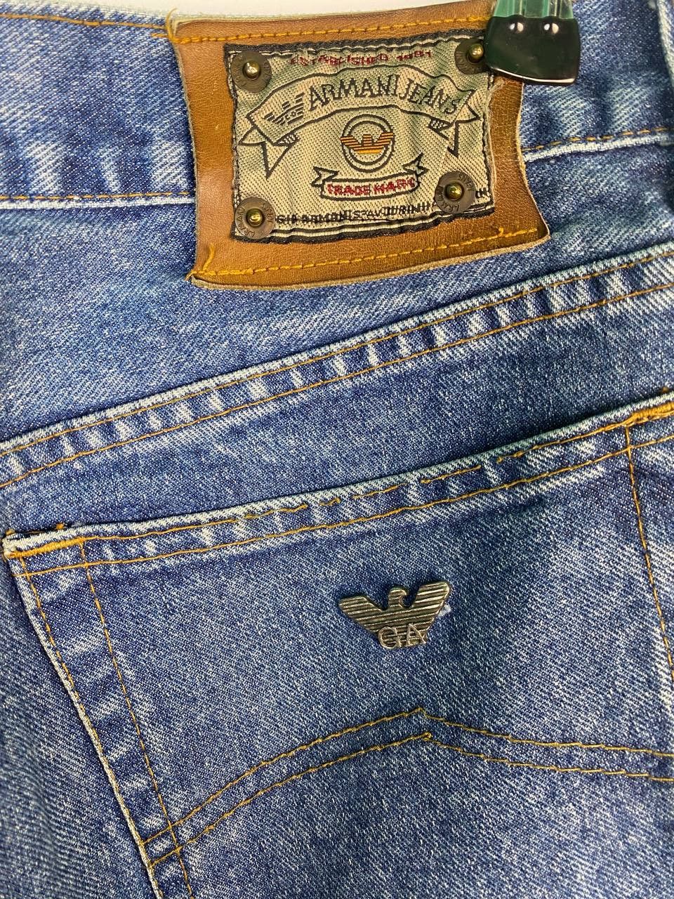 Armani × Vintage Vintage rare streetwear hype sportswear Armani jeans Size US 34 / EU 50 - 6 Thumbnail