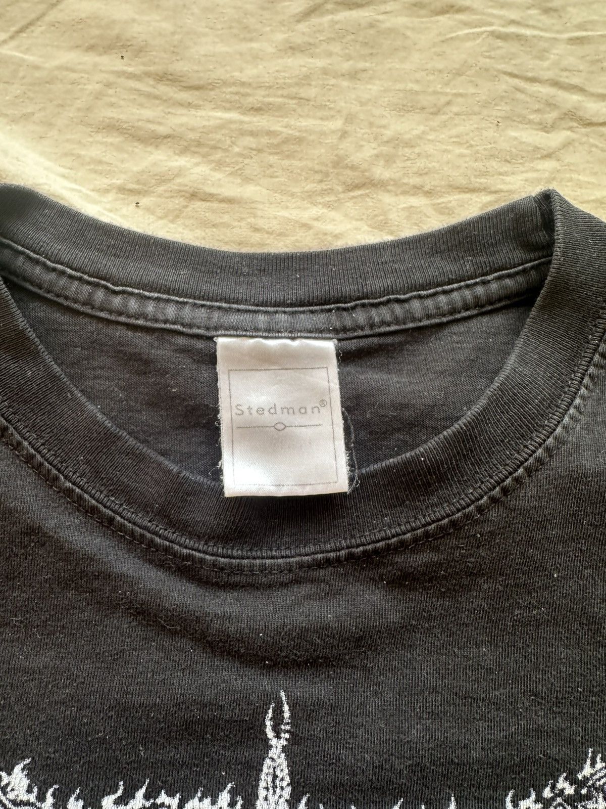 Band Tees Besatt Hail Lucifer 1999 vintage t-shirt pussy/cunt Size US L / EU 52-54 / 3 - 7 Thumbnail