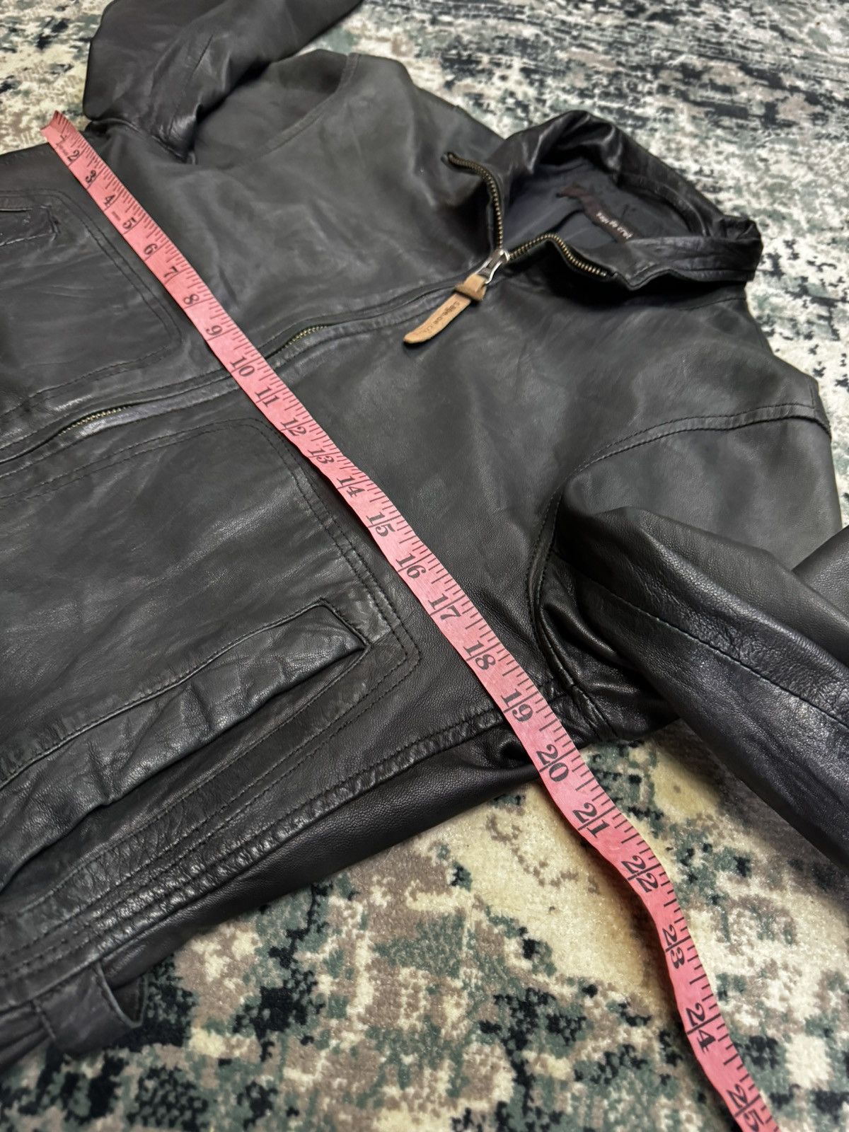 Sage De Cret SAGE DE CRET SHEEPSKIN LEATHER JACKET Size US M / EU 48-50 / 2 - 4 Thumbnail