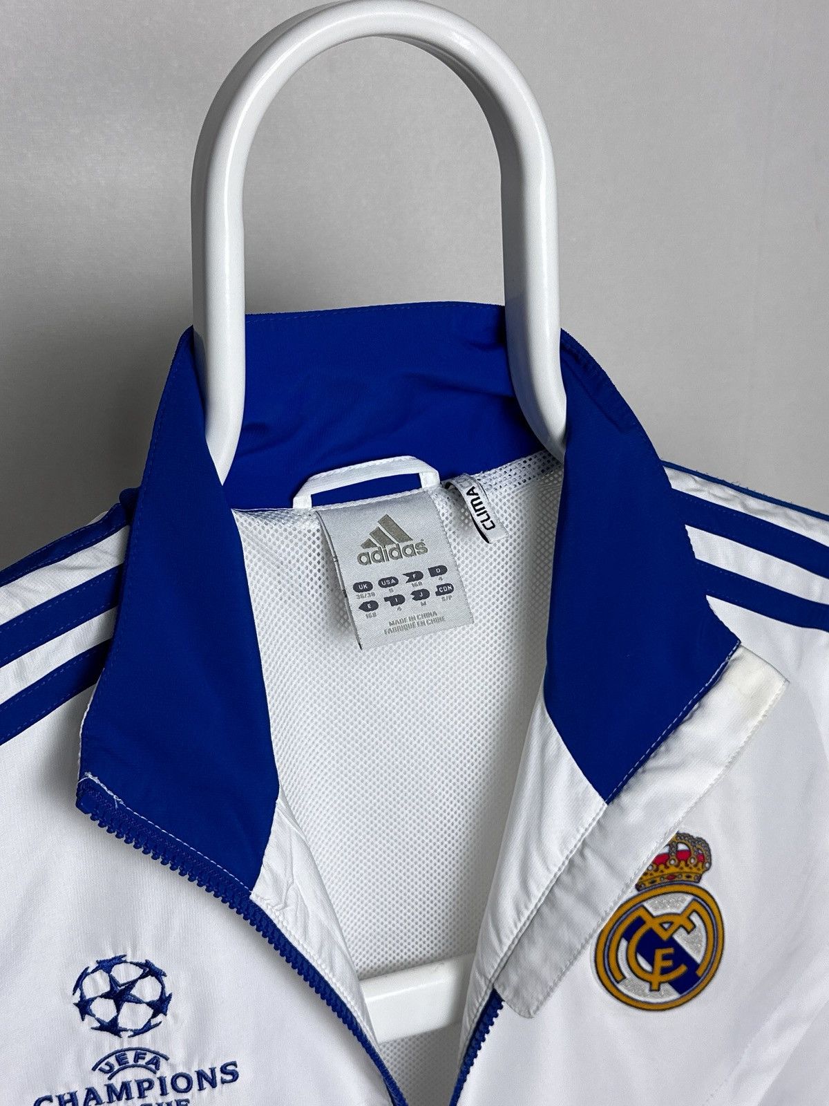 Adidas Adidas Real Madrid 2010/2011 Zip Track Jacket Size US S / EU 44-46 / 1 - 5 Thumbnail