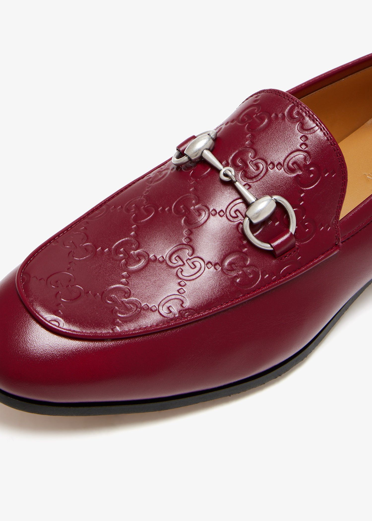 Gucci o1loc1c0625 Horsebit Loafers in Red Size US 7.5 / EU 40-41 - 2 Thumbnail