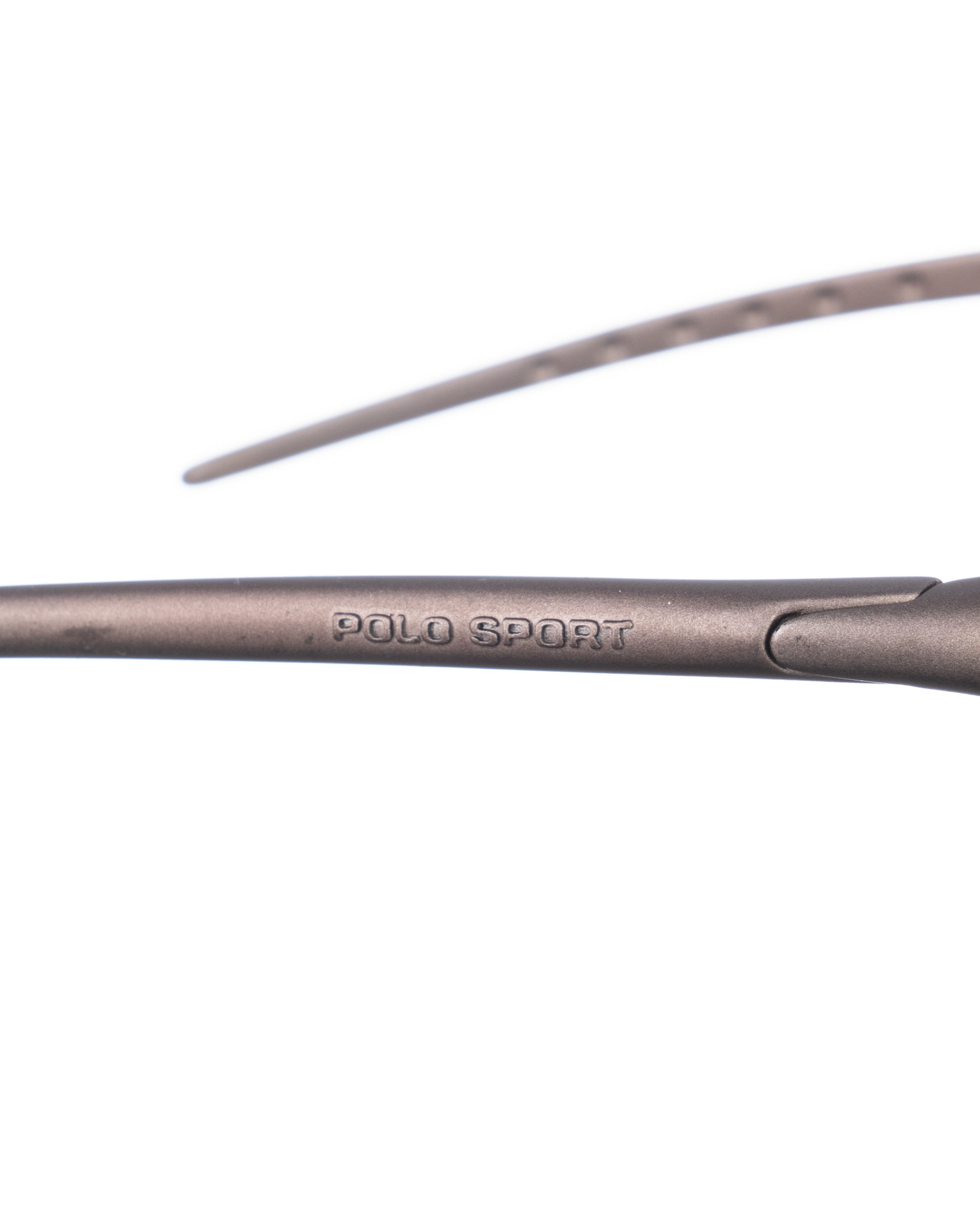 Ralph Lauren Ralph Lauren RLX Polo Sport '90s Brown Carbonite Sunglasses Size ONE SIZE - 3 Thumbnail