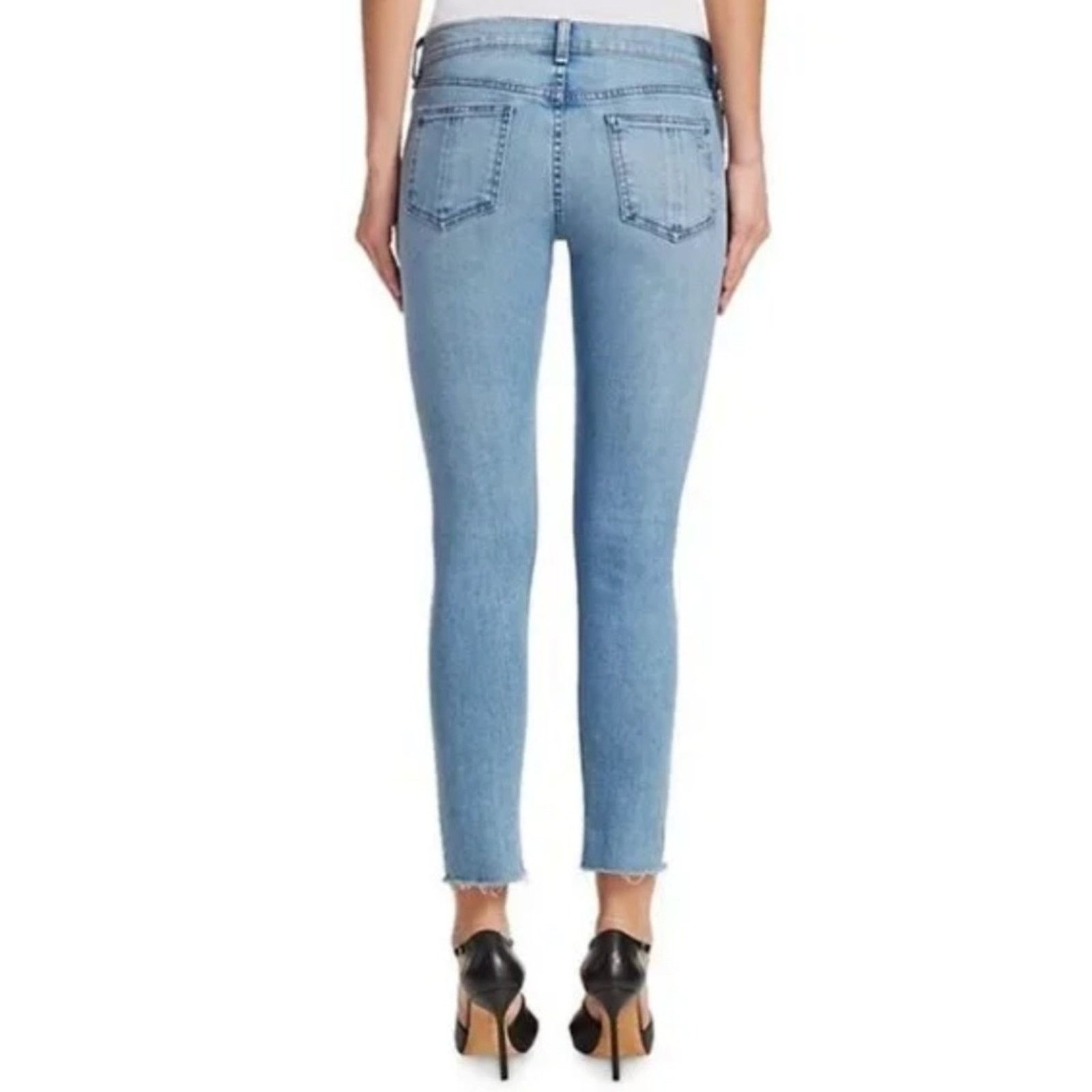 Rag & Bone Rag & Bone Women's Skinny Jean Distressed Raw Hem - 24 Size 24" / US 00 / IT 34 - 1 Thumbnail