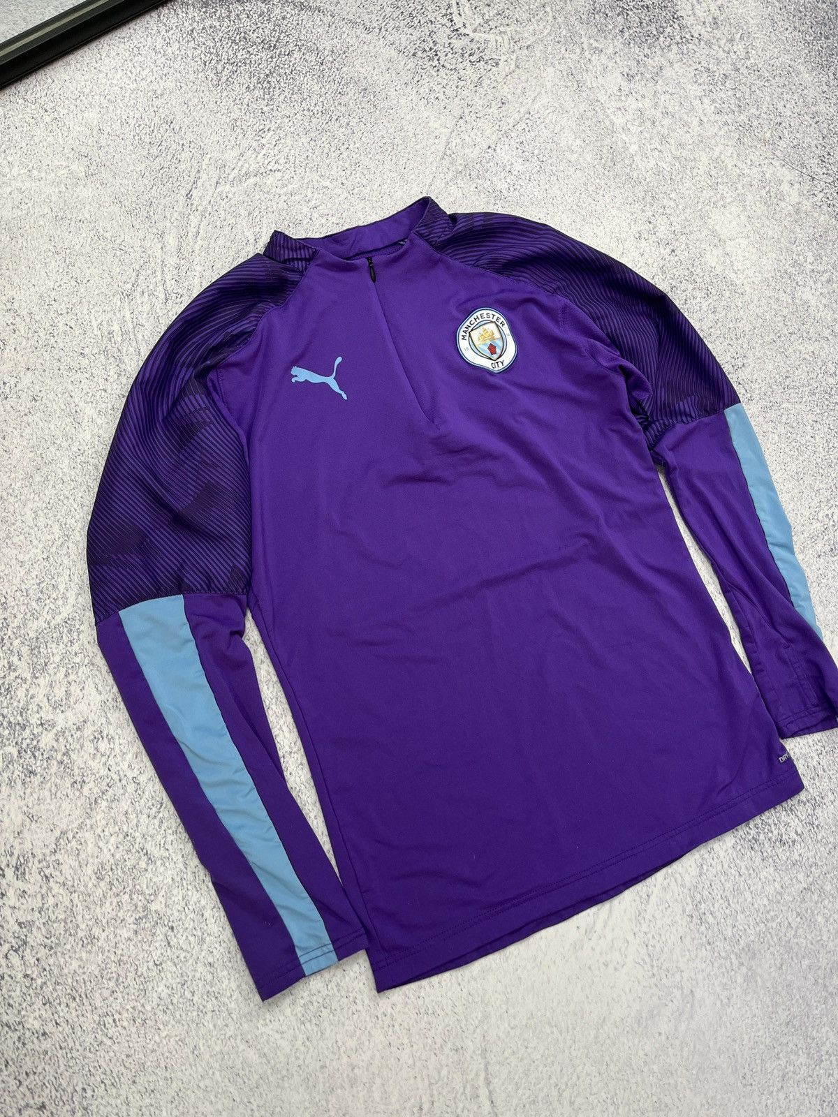 Puma Manchester City Puma Soccer Jersey Training Top Shirt Size US S / EU 44-46 / 1 - 4 Thumbnail