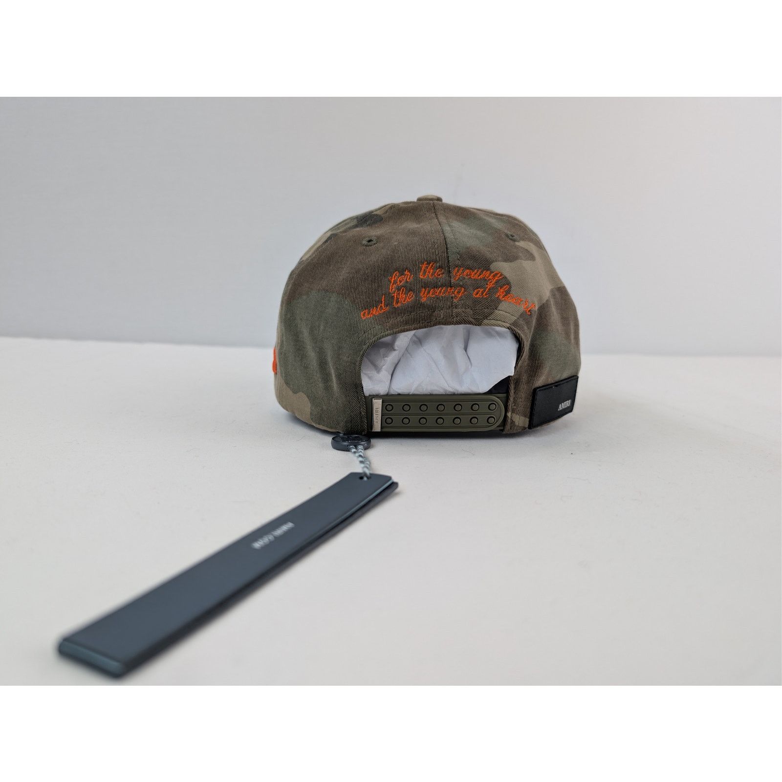 Amiri o1rshd1 Size: OS / MA Outline Baseball Cap / Hat in Camo Size ONE SIZE - 6 Thumbnail