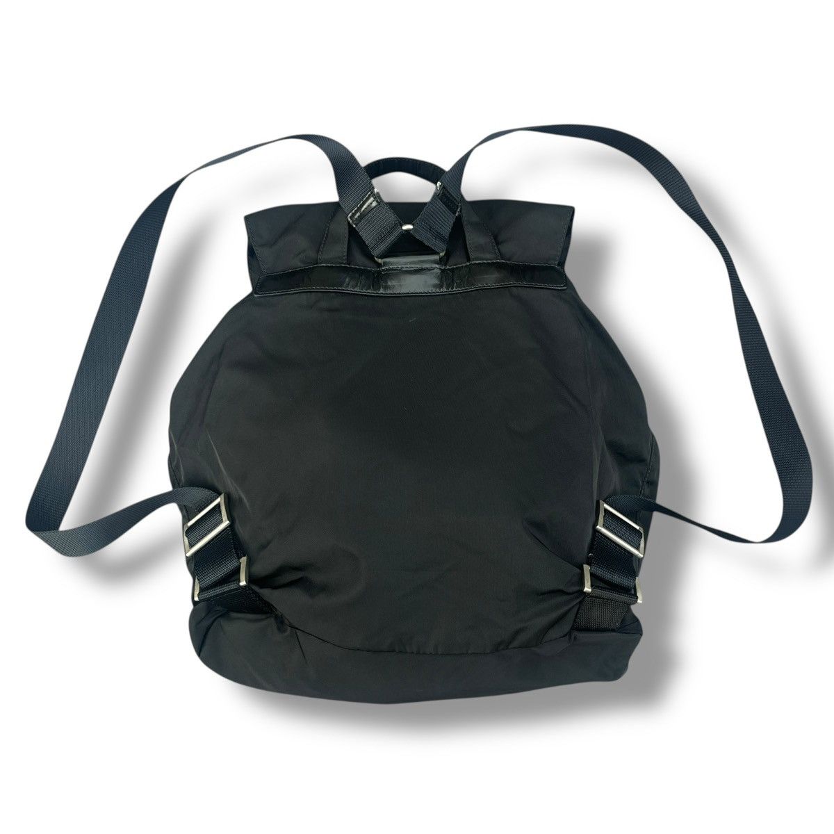 Prada Prada Re-Nylon Vintage 1978 Triangle Logo Rucksack Backpack Size ONE SIZE - 21 Thumbnail