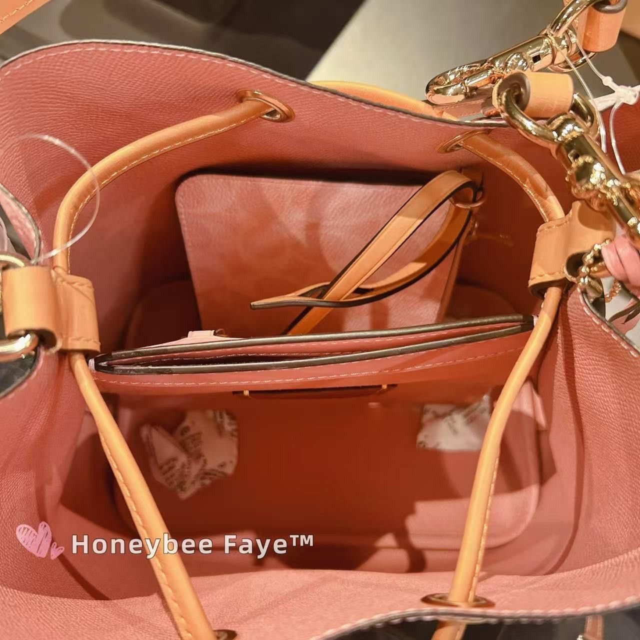 Coach Rowan Bucket Bag In Signature Canvas With Charms CEA23 Size ONE SIZE - 10 Thumbnail