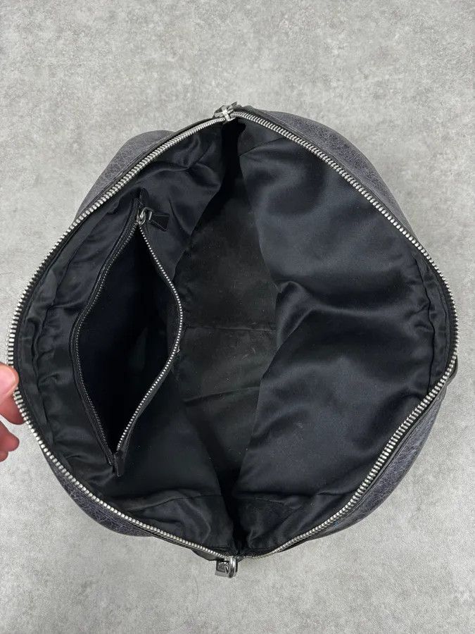 Miu Miu Miu Miu Black Burgundy Leather Bowling Bag Size ONE SIZE - 12 Thumbnail