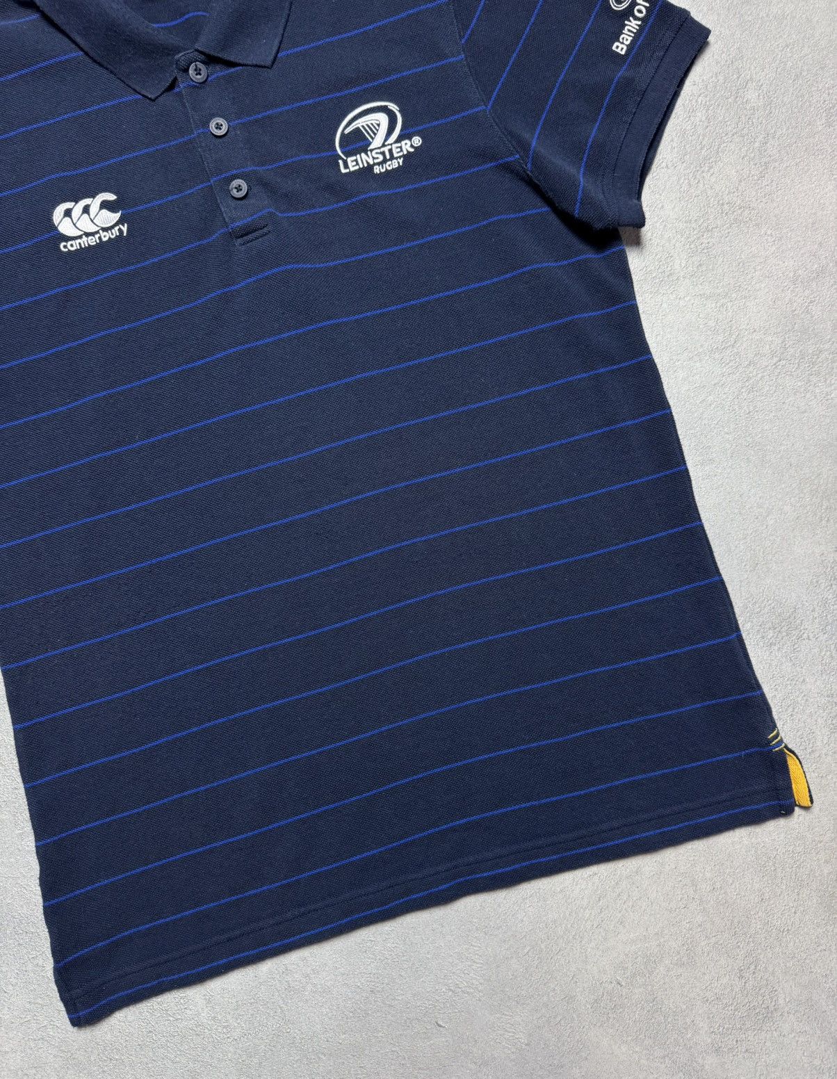 Canterbury of New Zealand Leinster 2015 2016 Rugby Striped Polo Shirt Canterbury Size US L / EU 52-54 / 3 - 4 Thumbnail