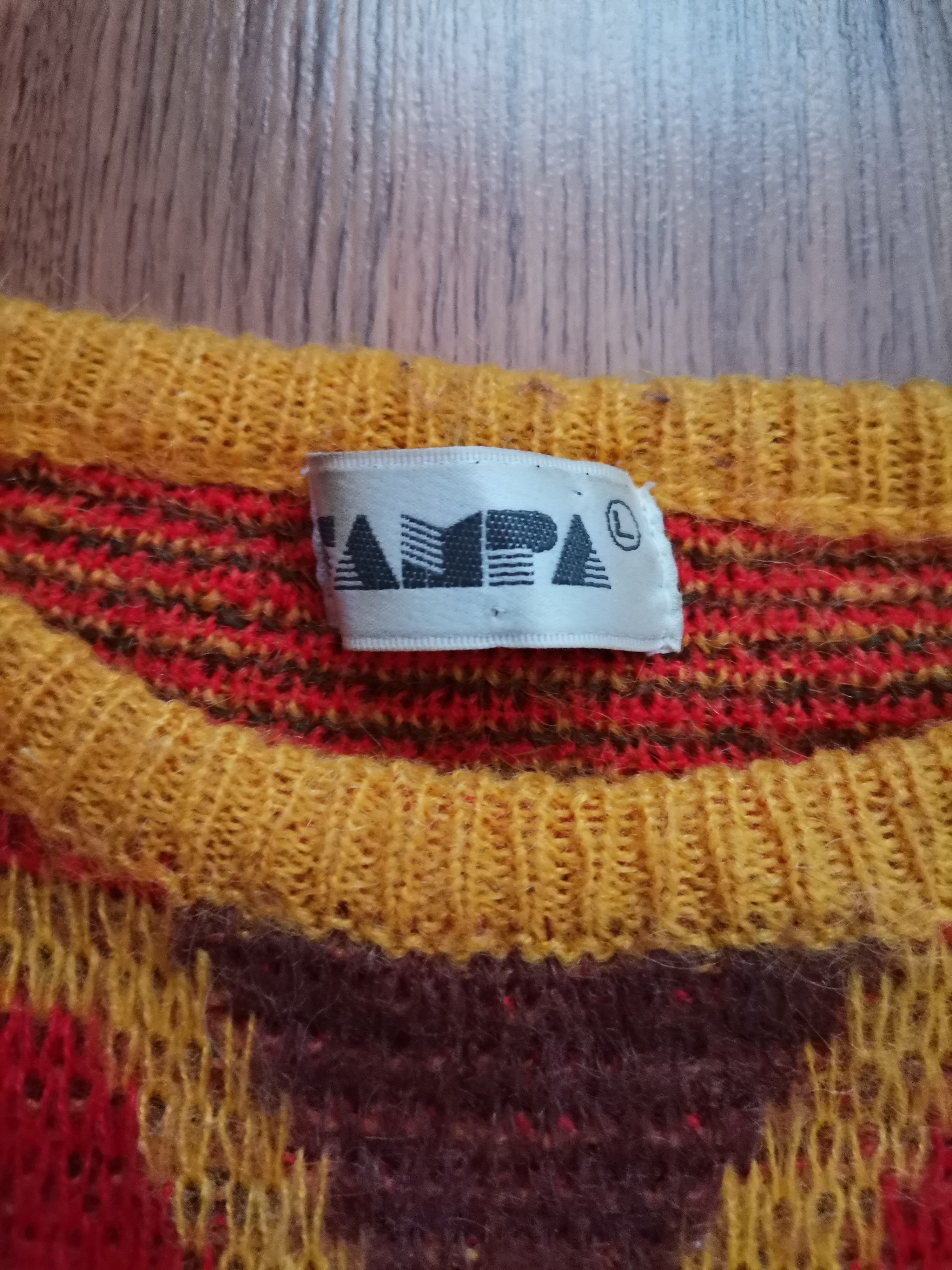 Japanese Brand Vintage Sampa Sweater Size US L / EU 52-54 / 3 - 2 Thumbnail