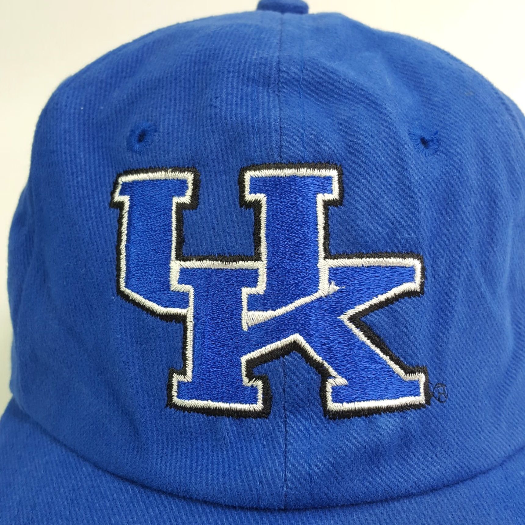 Vintage VINTAGE UK University of Kentucky Wildcats Hat Baseball Cap Snapback Embroidered Adjustable Blue NCAA College Size ONE SIZE - 3 Thumbnail
