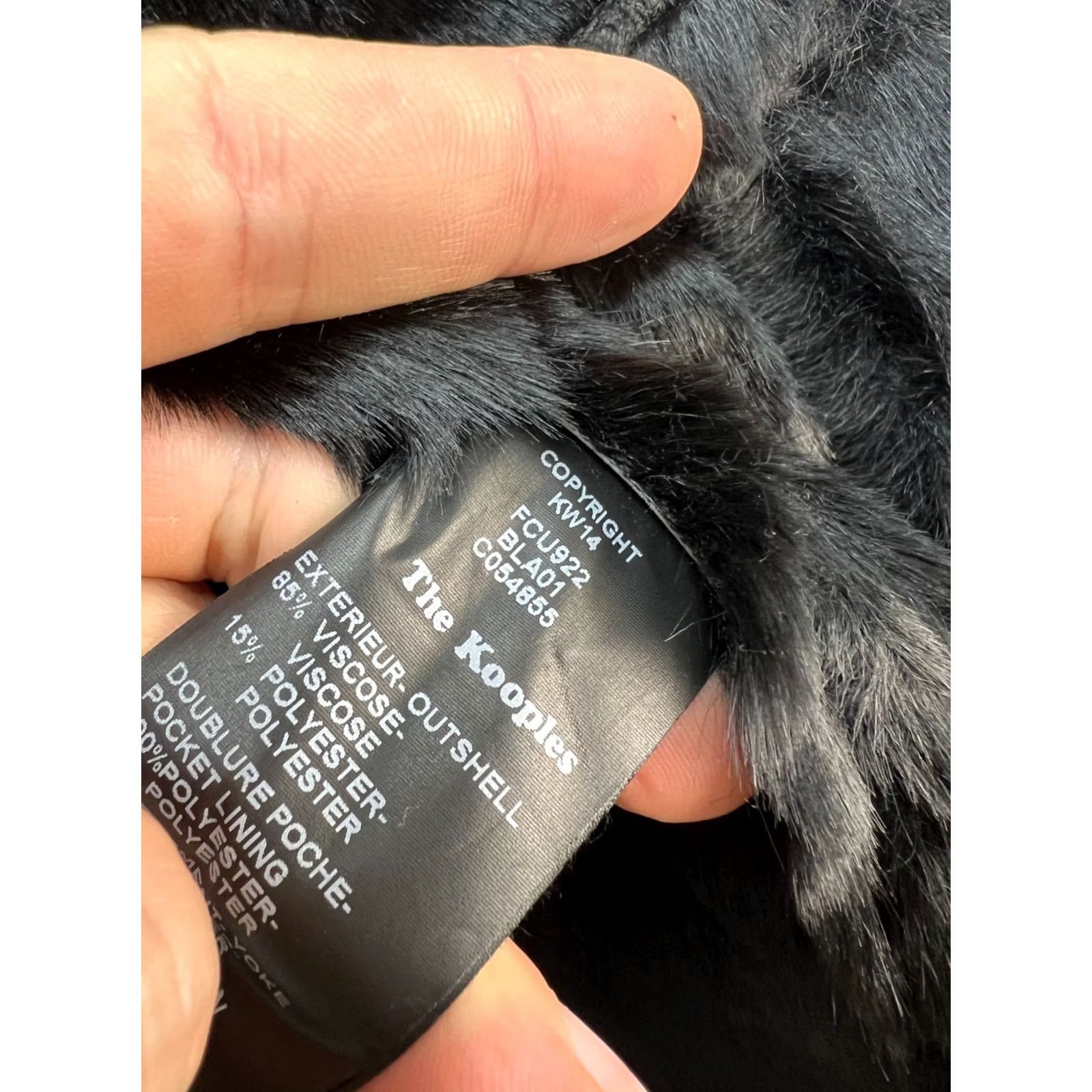 The Kooples The Kooples Jacket Women's M Black Regular Size Jacket Size M / US 6-8 / IT 42-44 - 6 Thumbnail
