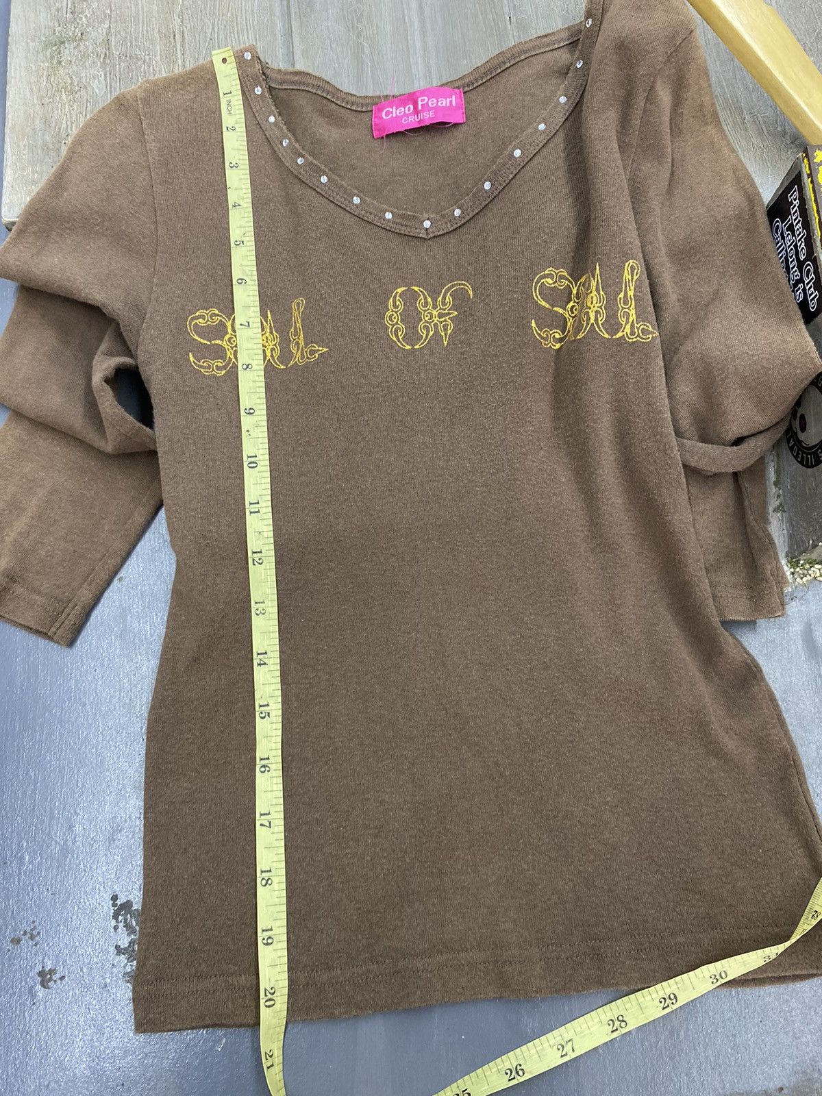 Hysteric Glamour × If Six Was Nine × Japanese Brand Y2k 2000s SOUL of SOUL longsleeve style Size XS / US 0-2 / IT 36-38 - 9 Thumbnail