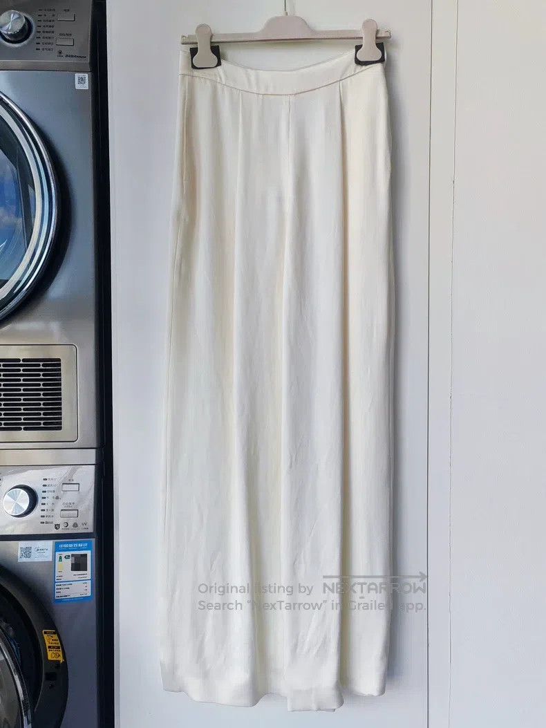 The Row The row size 2 Mulberry silk and wool casual pants Size 22" - 1 Thumbnail