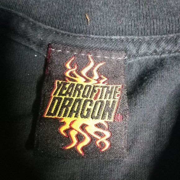 Other Vintage Y2K Year Of The Dragon Skater Long Sleeve T-Shirt Size US XL / EU 56 / 4 - 5 Thumbnail