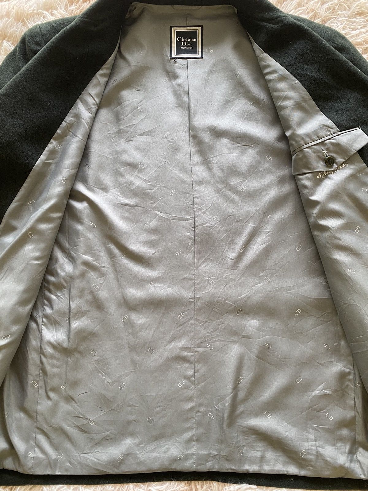 Christian Dior Monsieur Vintage 80’s Christian Dior Monsieur Cashmere Coat Jacket Size US M / EU 48-50 / 2 - 4 Thumbnail