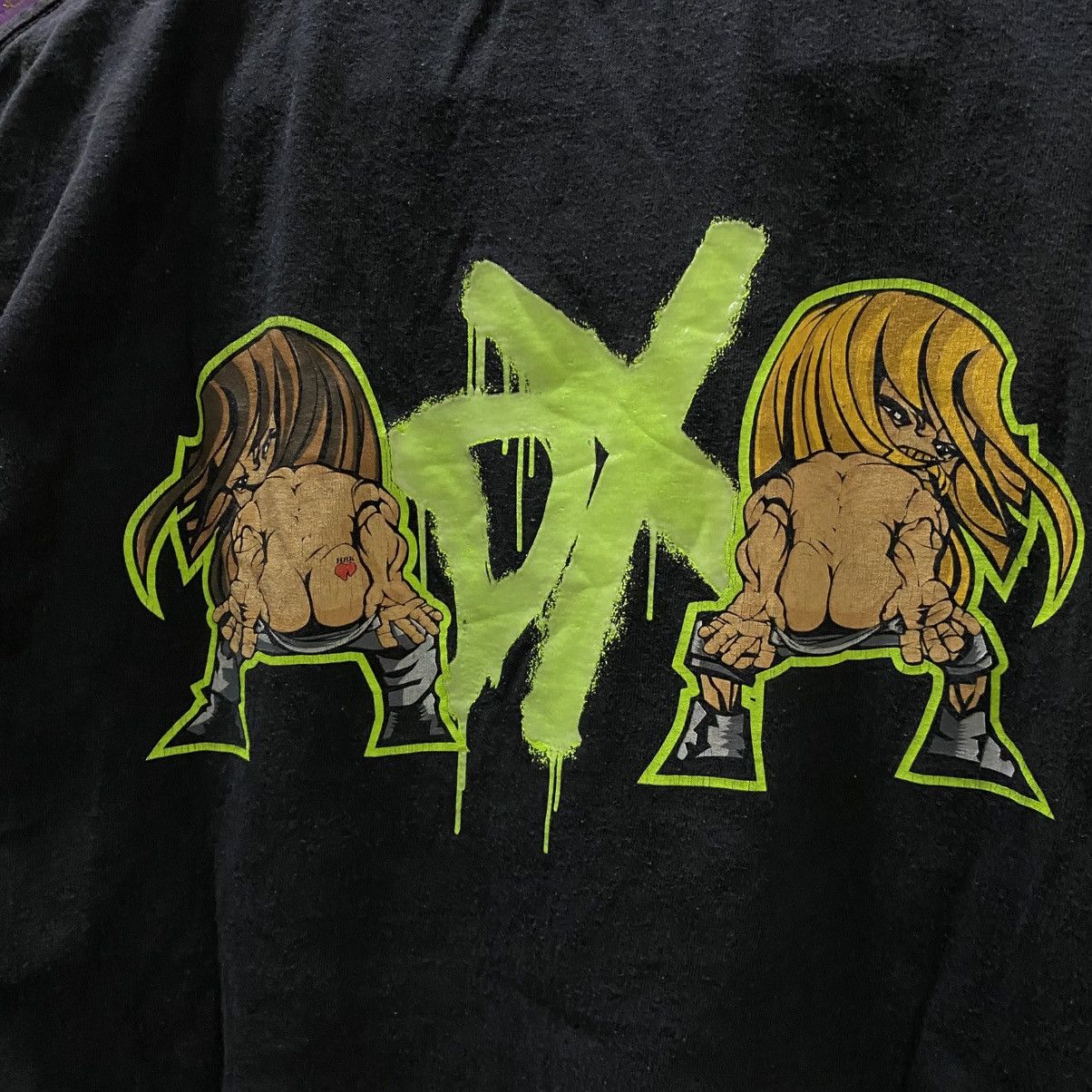WWE Vintage 2002 WWE D Generation X DX Shawn Michaels Triple HHH Size US M / EU 48-50 / 2 - 6 Thumbnail