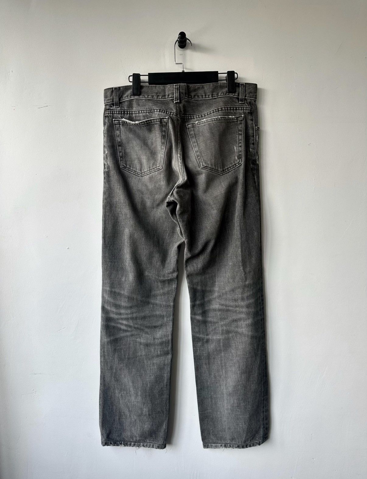 Helmut Lang Helmut Lang fade black low waist contour fit denim K7 Size US 34 / EU 50 - 3 Thumbnail