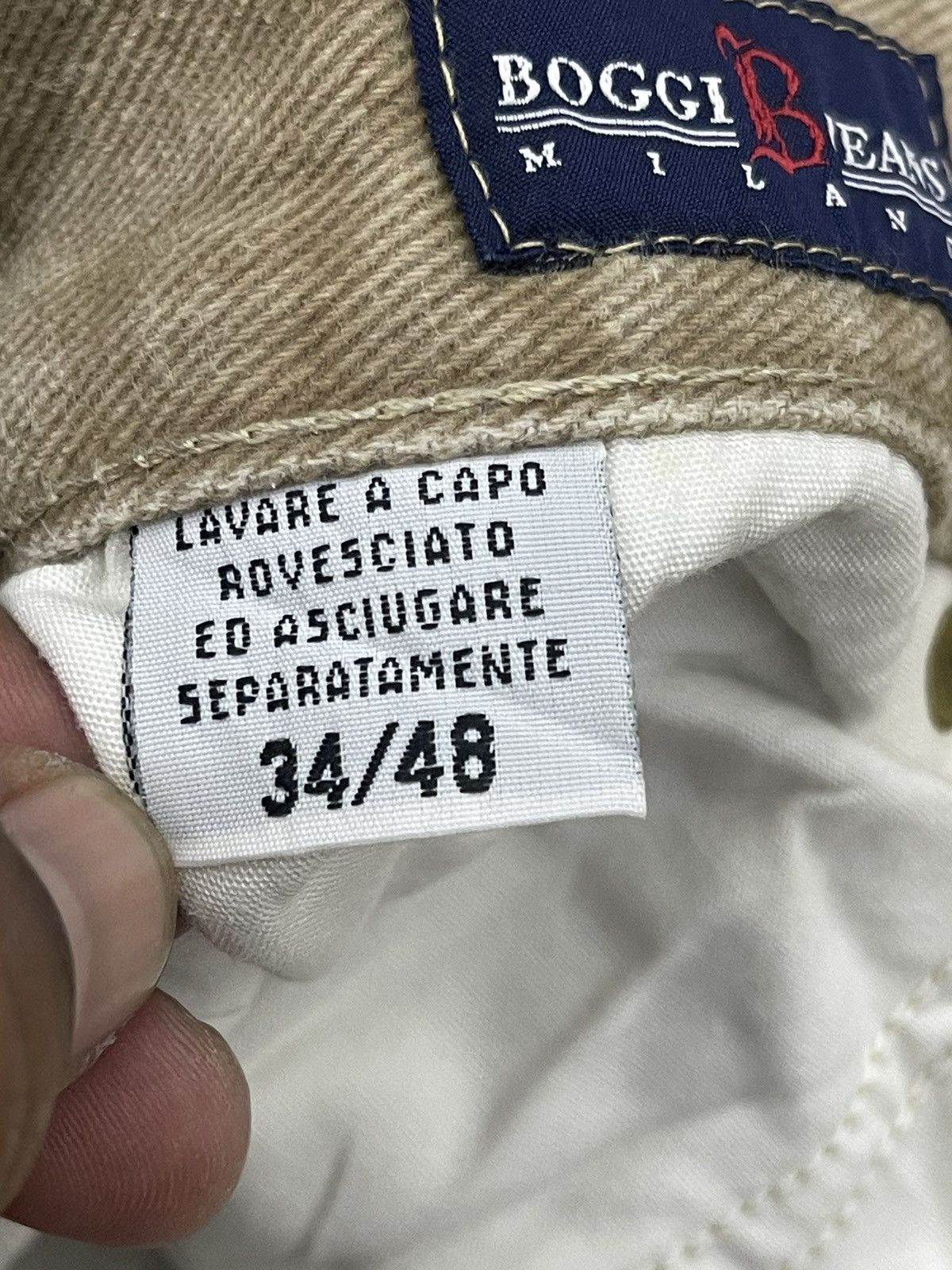 Boggi Boggi Jeans Milano Denim Size US 34 / EU 50 - 9 Thumbnail