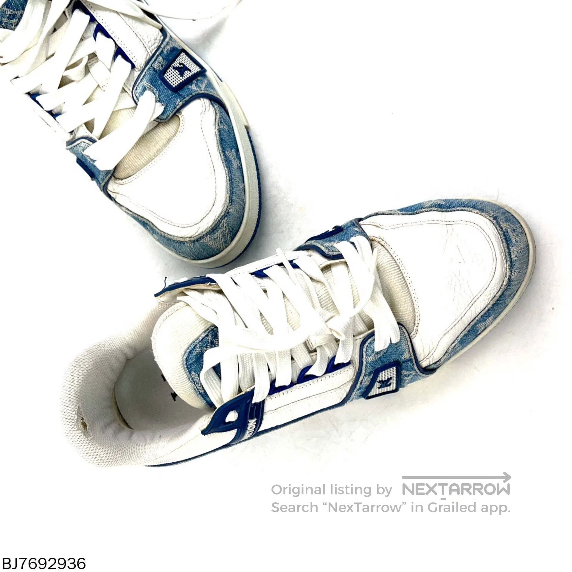 Louis Vuitton louis vuitton trainer low-top sneakers size 8. Size US 8 / EU 41 - 3 Thumbnail