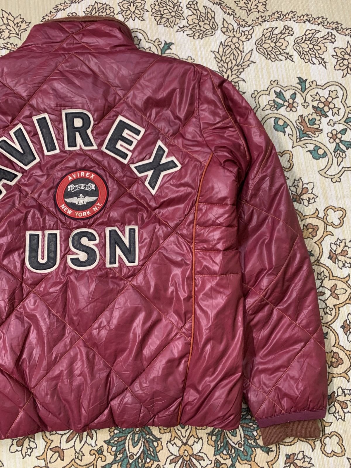 Avirex VINTAGE AVIREX USN BOMBER JACKET Size US M / EU 48-50 / 2 - 10 Thumbnail