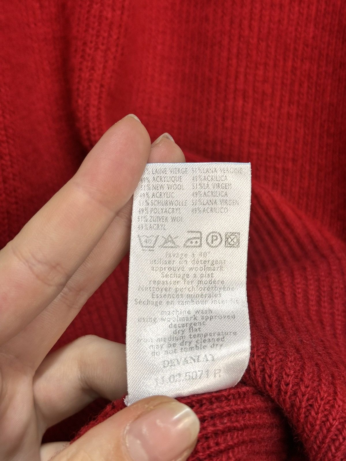 Lacoste Vintage Lacoste Sweater Wool Y2K Diesel Style Ralph Lauren Size US XL / EU 56 / 4 - 8 Thumbnail