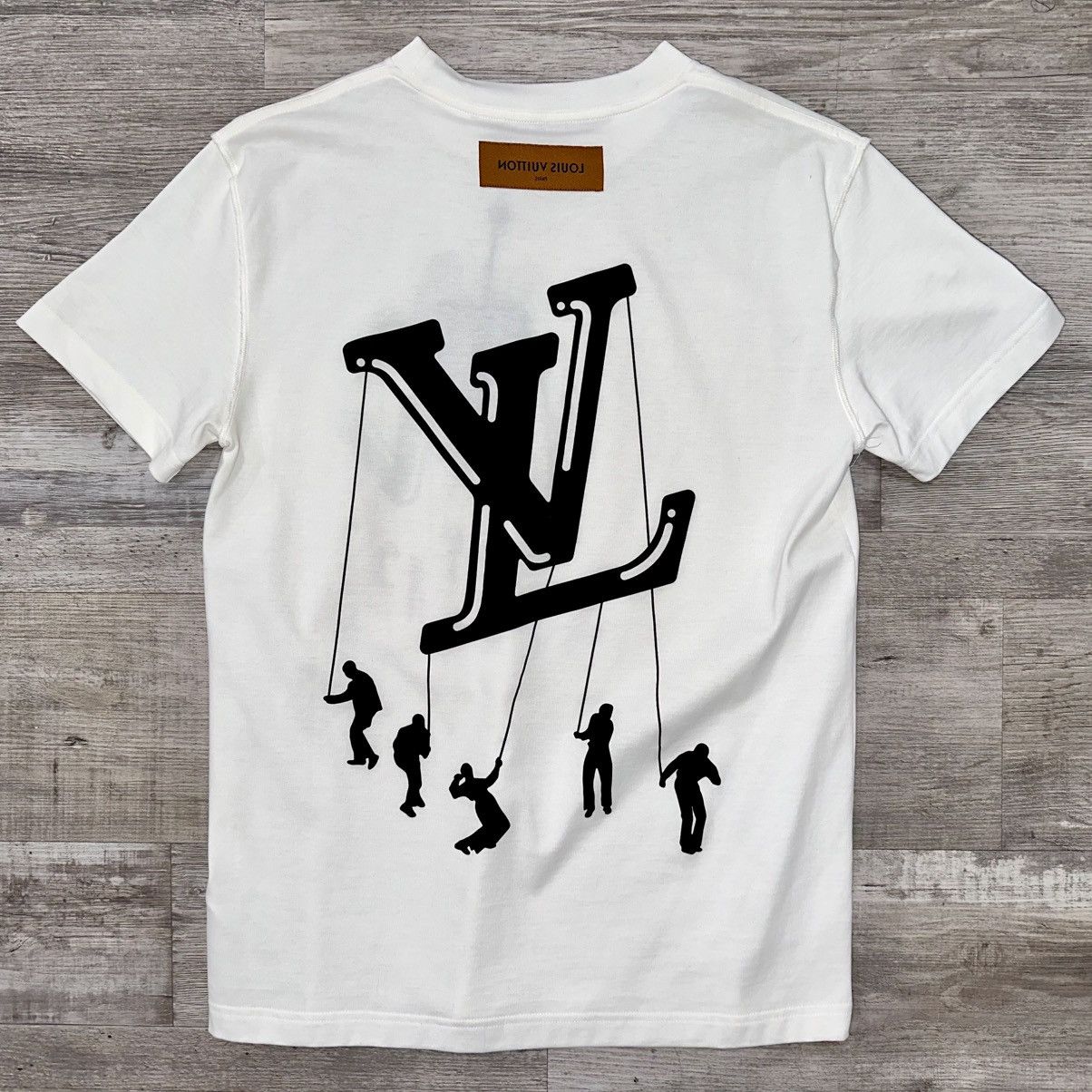 Louis Vuitton UNISEX LOUIS VUITTON X VIRGIL FLOATING LOGO TEE SIZE SMALL Size US S / EU 44-46 / 1 - 2 Thumbnail