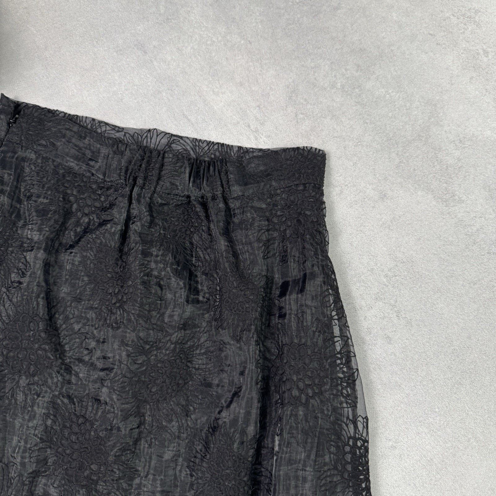 H&M H&M X SANDRA MANSOUR EMBROIDERED SKIRT "NWT" Size UK 10 Size 28" / US 6 / IT 42 - 19 Thumbnail