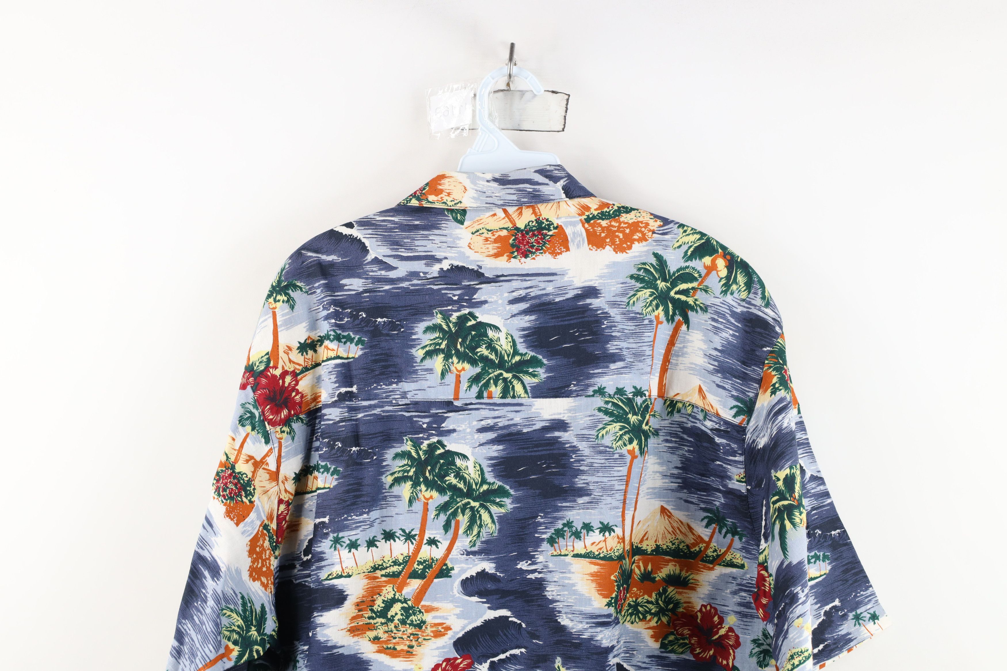 Vintage Vintage 90s Y2K Streetwear Flower Luau Hawaiian Button Shirt Size US M / EU 48-50 / 2 - 10 Thumbnail
