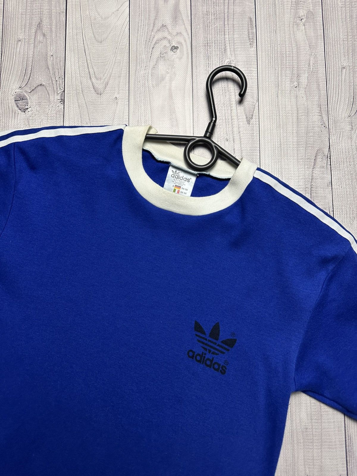 Adidas × Vintage Vintage adidas retro shirt tee logo rare size S West Germany Size US M / EU 48-50 / 2 - 2 Thumbnail