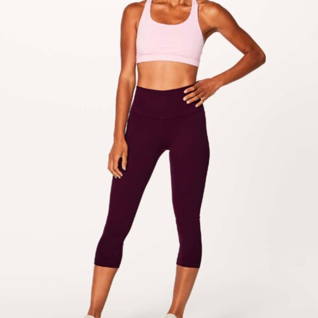 Lululemon Lululemon Wunder Under Crop (Hi-Rise) Full-On lux 21" size 4 Size 27" / US 4 / IT 40 - 2 Thumbnail