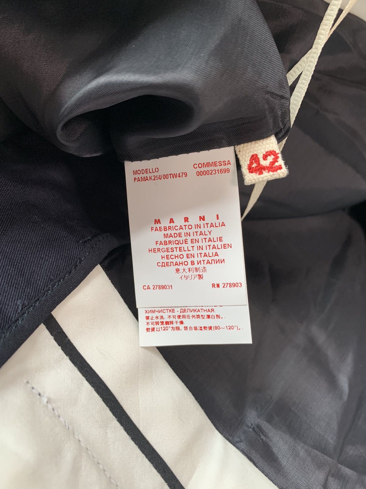 Marni Marni Wool Trousers Pants Size 28" / US 6 / IT 42 - 5 Thumbnail