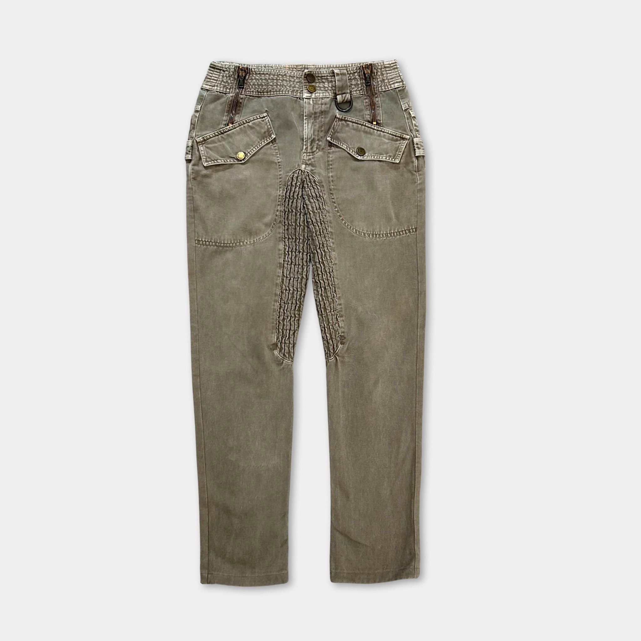 Dolce & Gabbana Dolce & Gabbana Green Military Style Pants Size 28" / US 6 / IT 42 - 1 Thumbnail