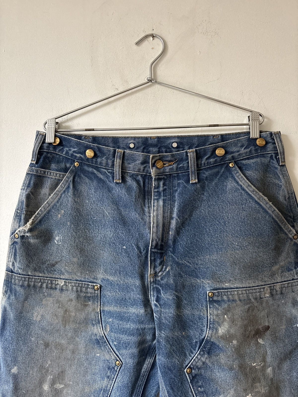 Carhartt × Vintage CARHARTT DOUBLE FRONT Size US 36 / EU 52 - 3 Thumbnail
