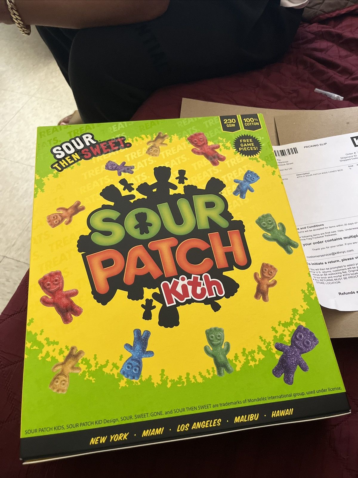 Kith Kith Treats for SOUR PATCH KIDS® Candy Classic Logo Tee Size US S / EU 44-46 / 1 - 1 Thumbnail