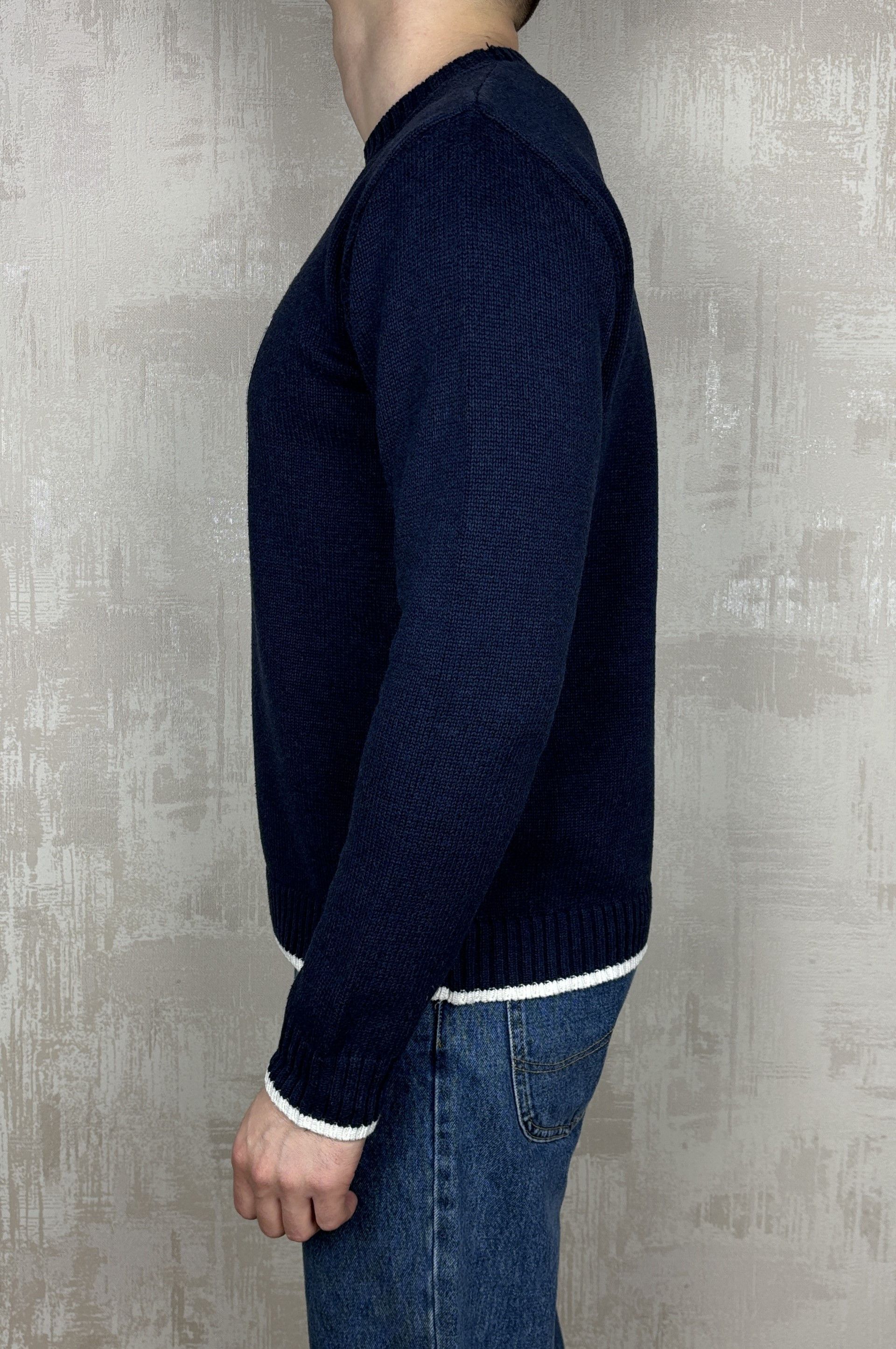 Gant × Vintage Gant Vintage Big Logo Knit Sweater Size US L / EU 52-54 / 3 - 7 Thumbnail